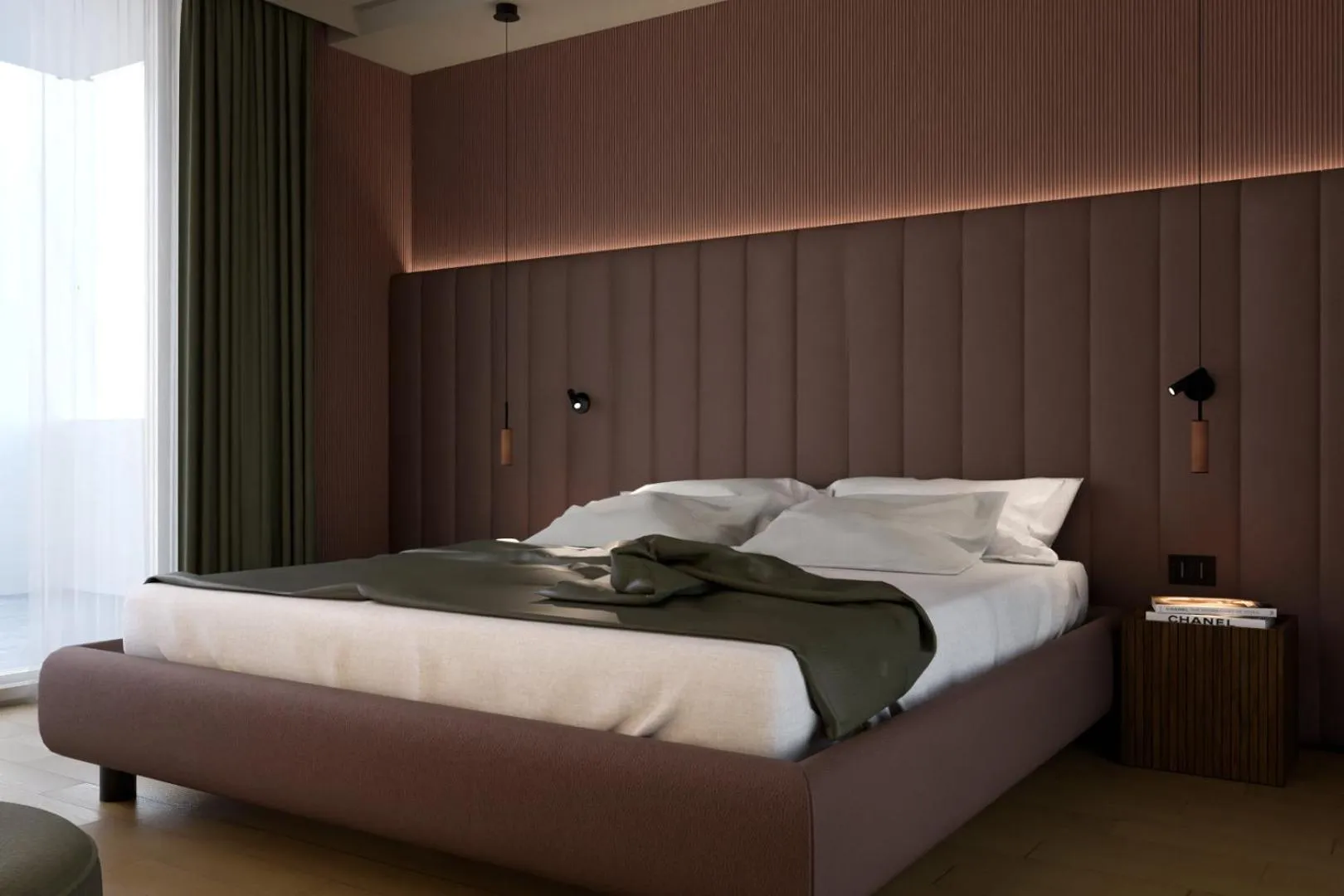 Bedroom, Bed in Hotel Kristal Palace - Tonelli Hotels - Adult Friendly