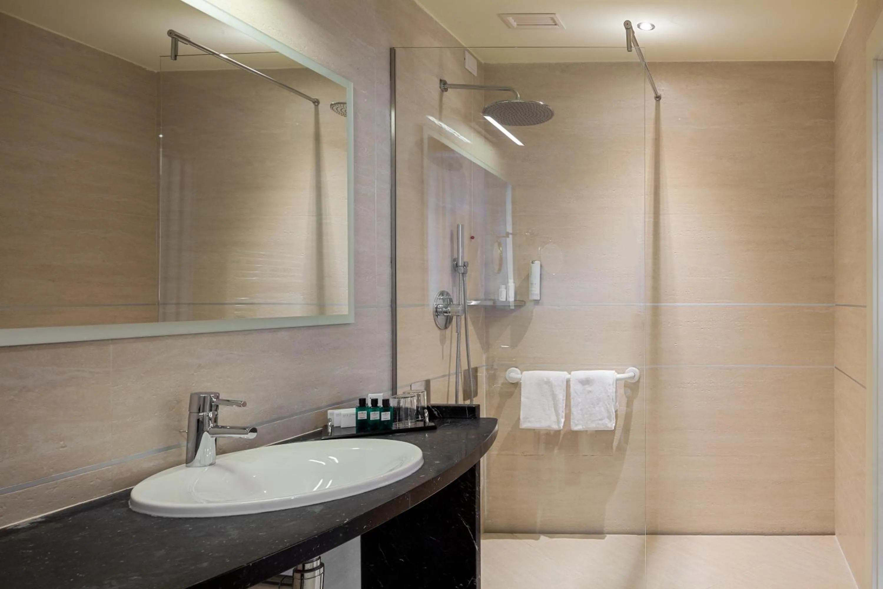 Bathroom in Hotel Kristal Palace - Tonelli Hotels - Adult Friendly