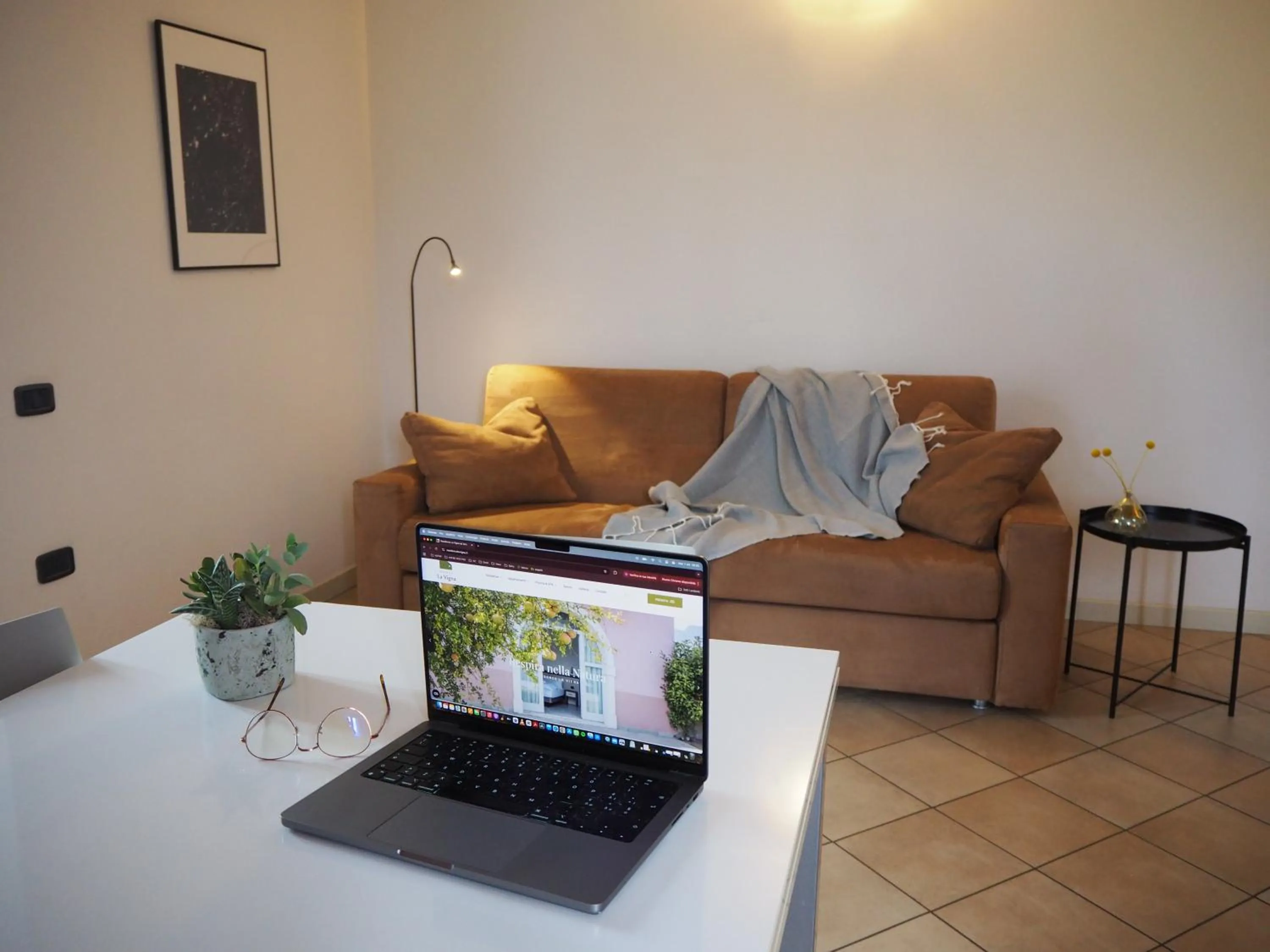 Living room in Residence La Vigna