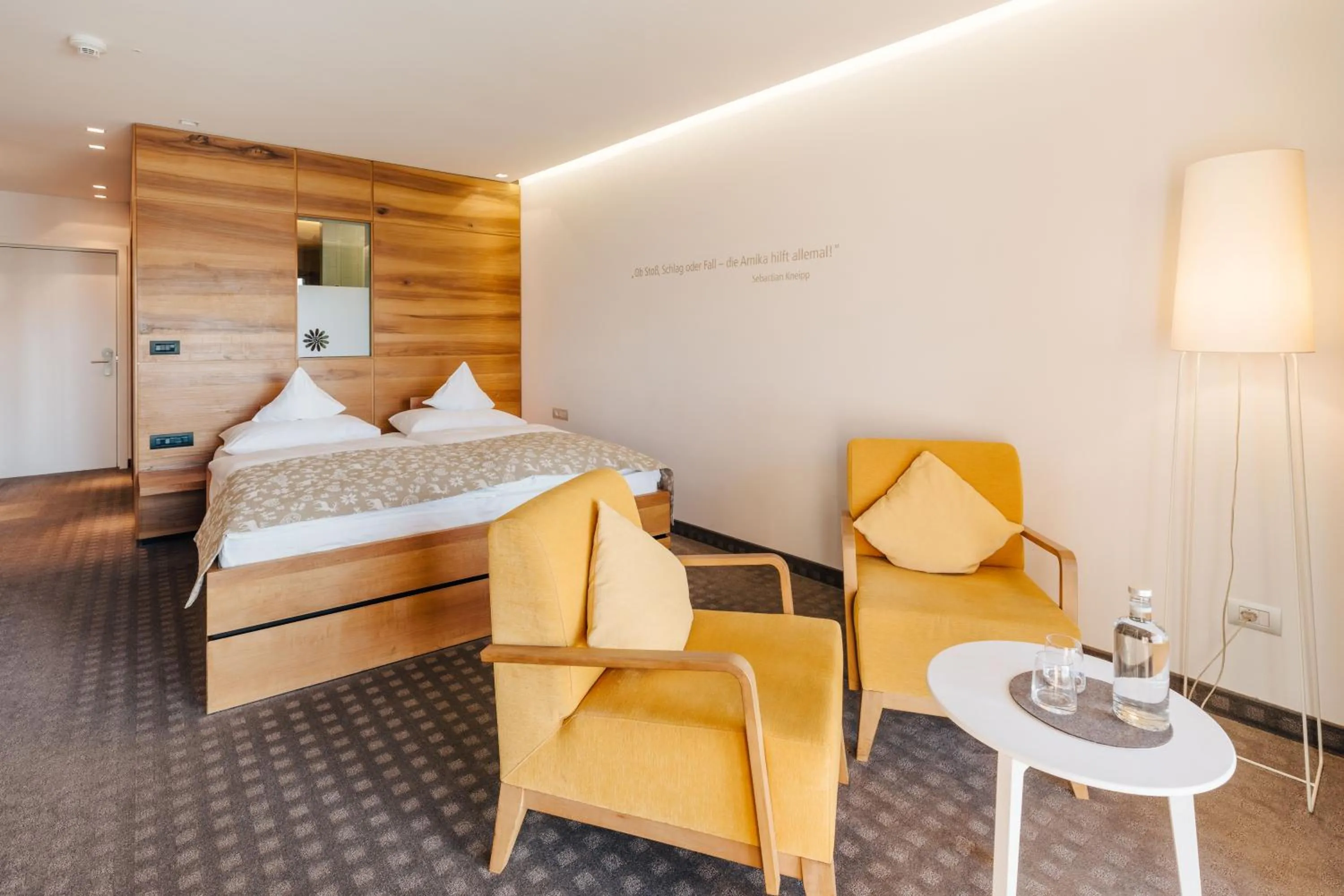 Bedroom, Bed in Hotel Hohenwart