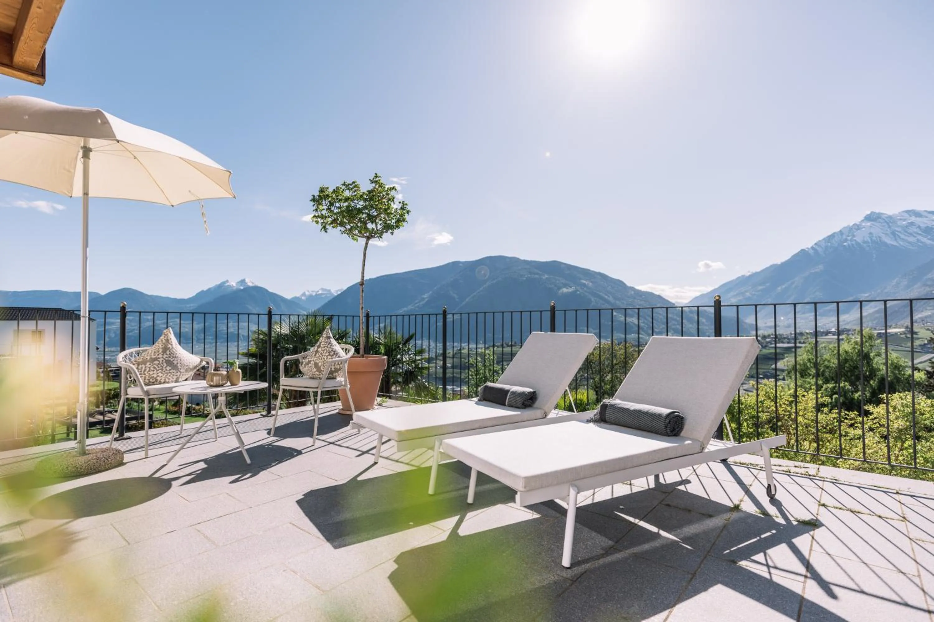 Balcony/Terrace in Hotel Hohenwart