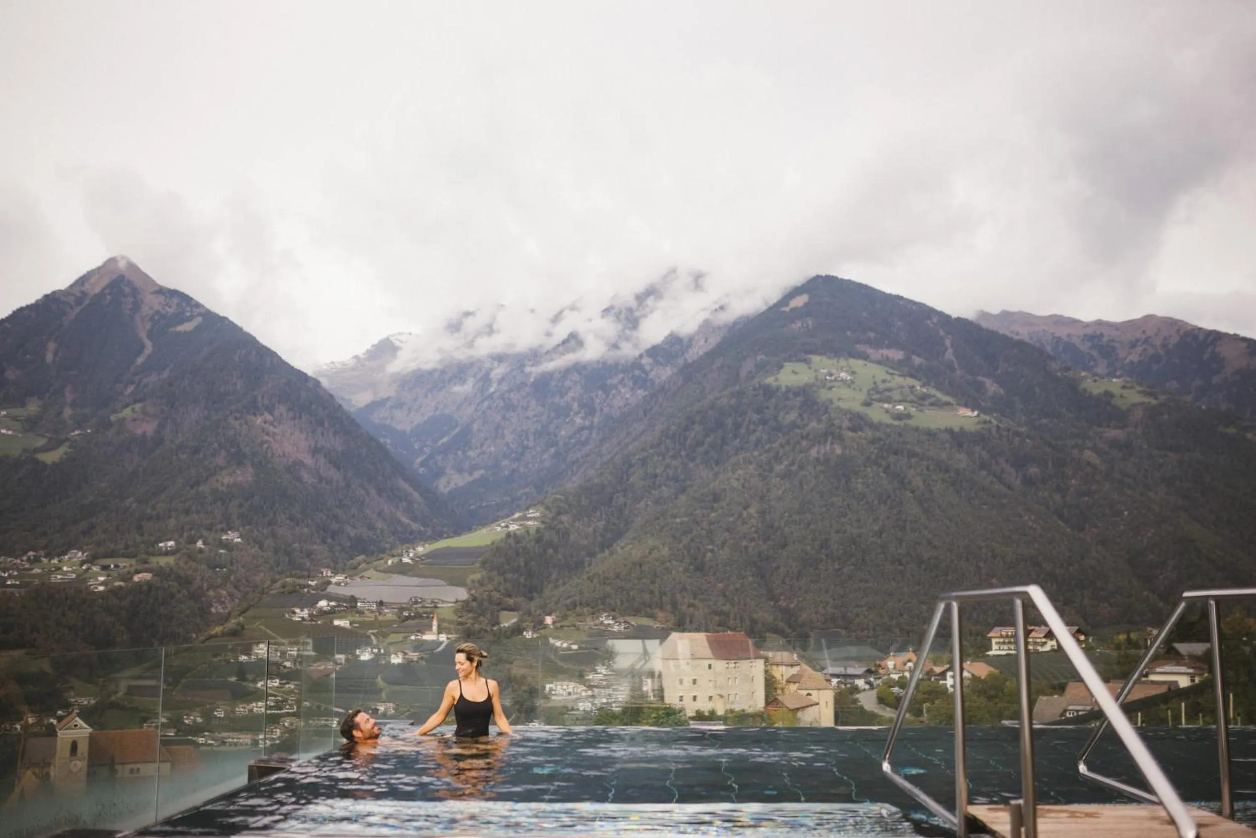 Swimming pool in Hotel Hohenwart