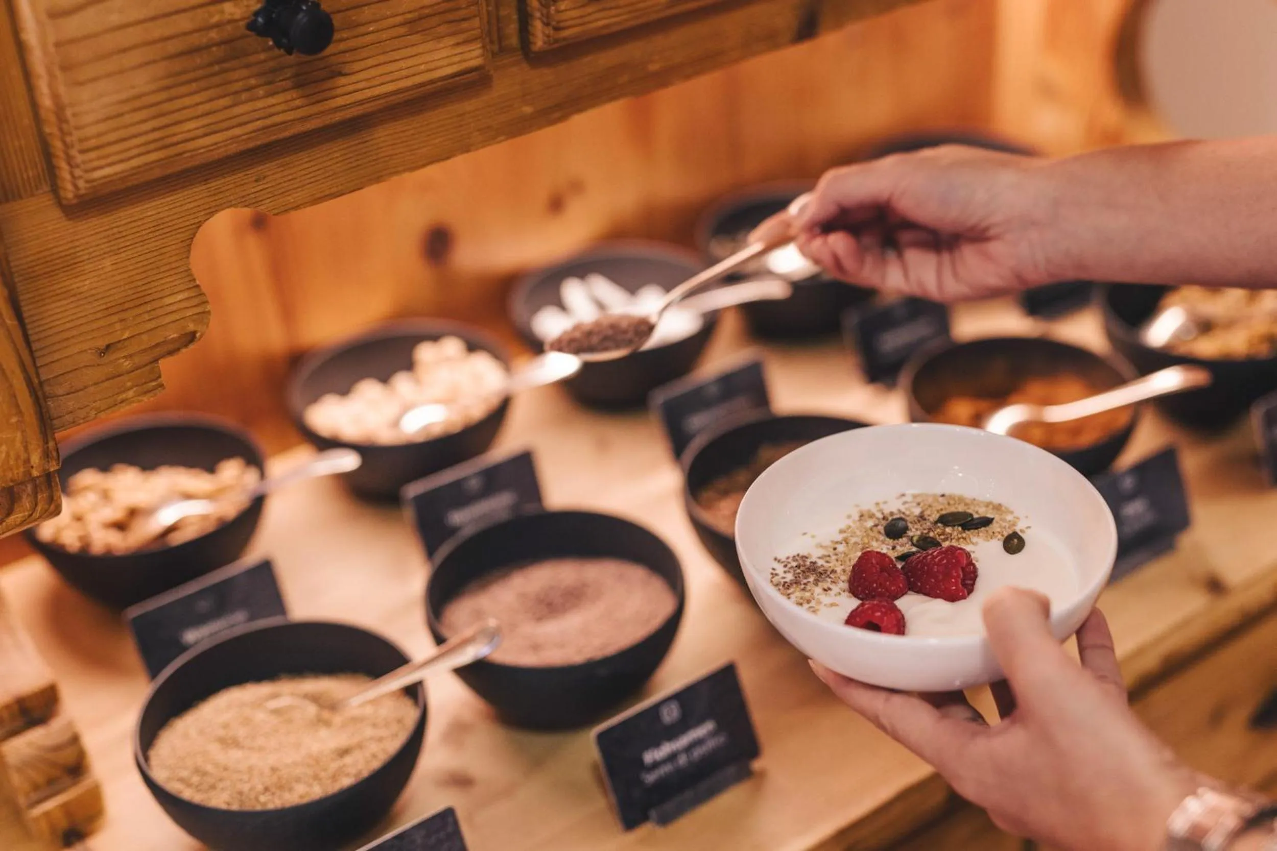 Buffet breakfast in Hotel Hohenwart