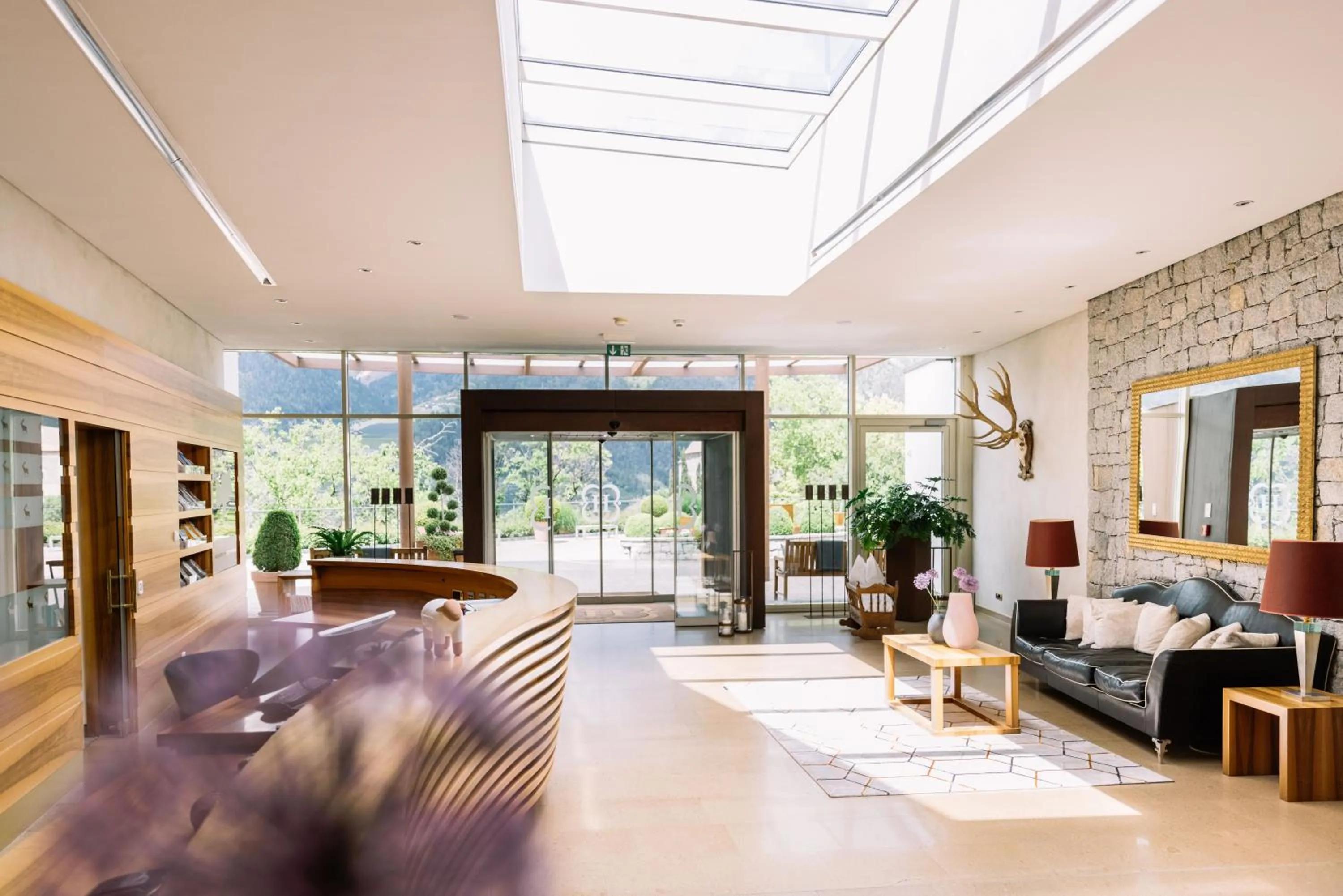 Lobby or reception in Hotel Hohenwart