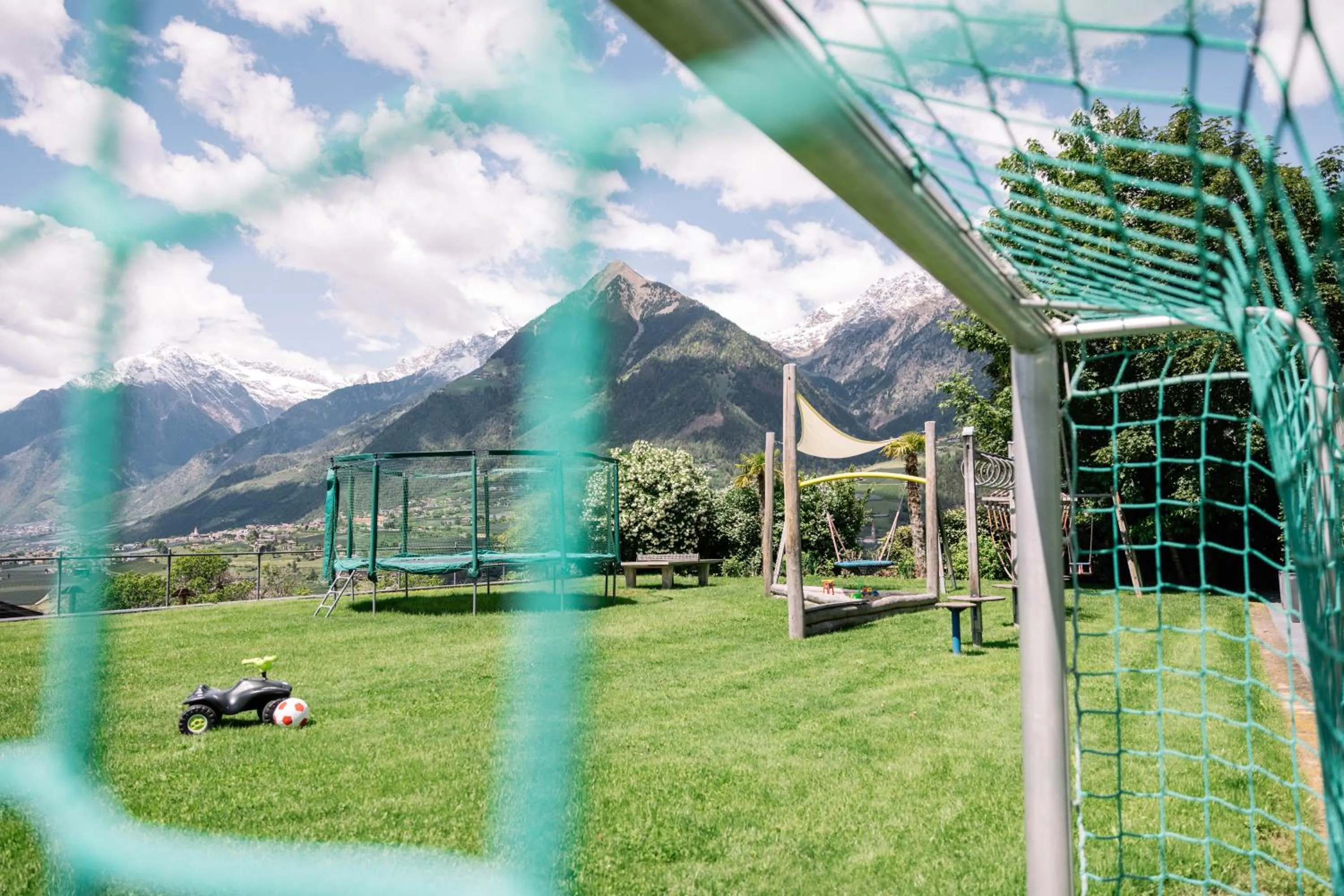 Children play ground in Hotel Hohenwart