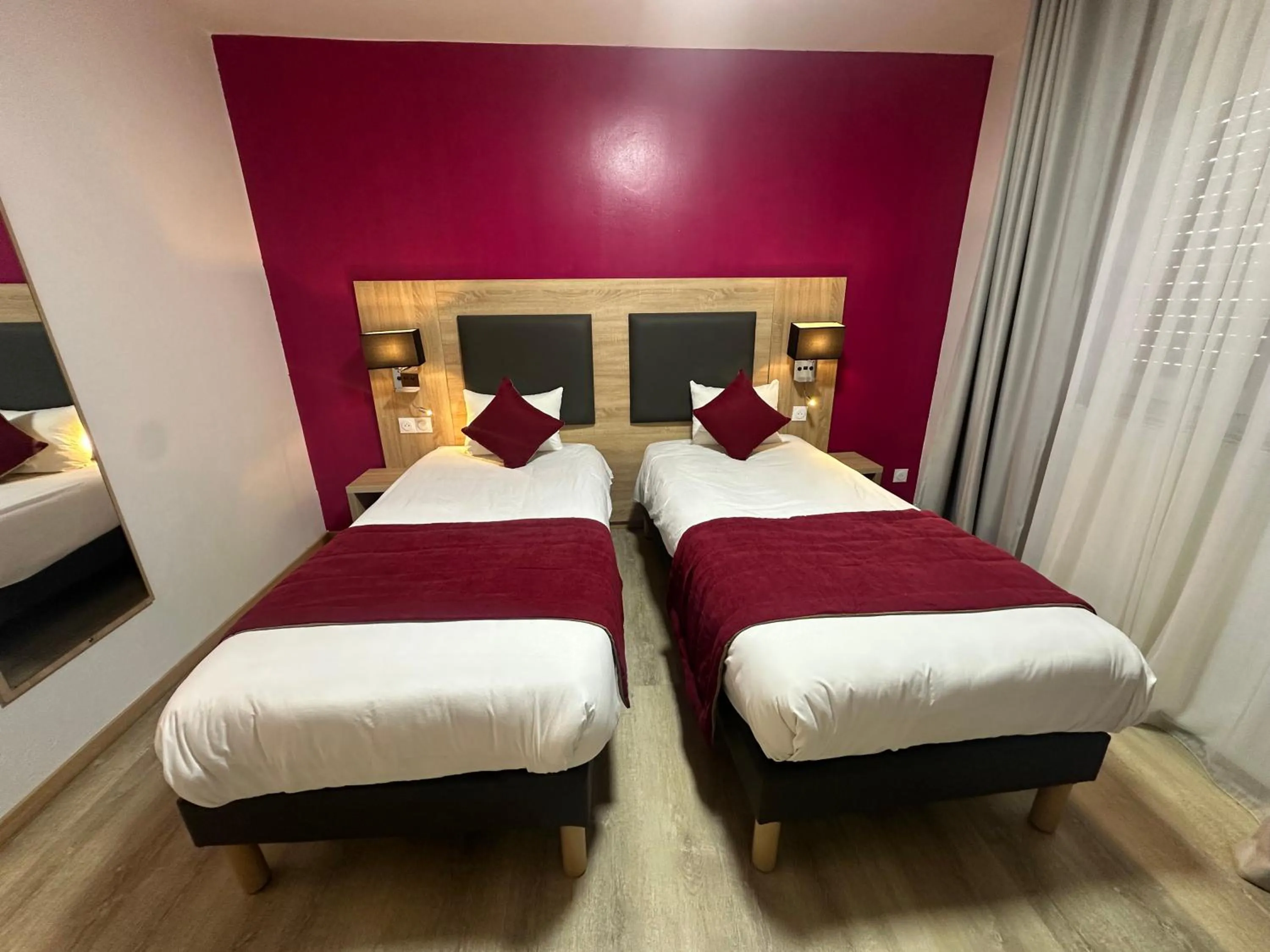 Bed in Hôtel NOROTEL