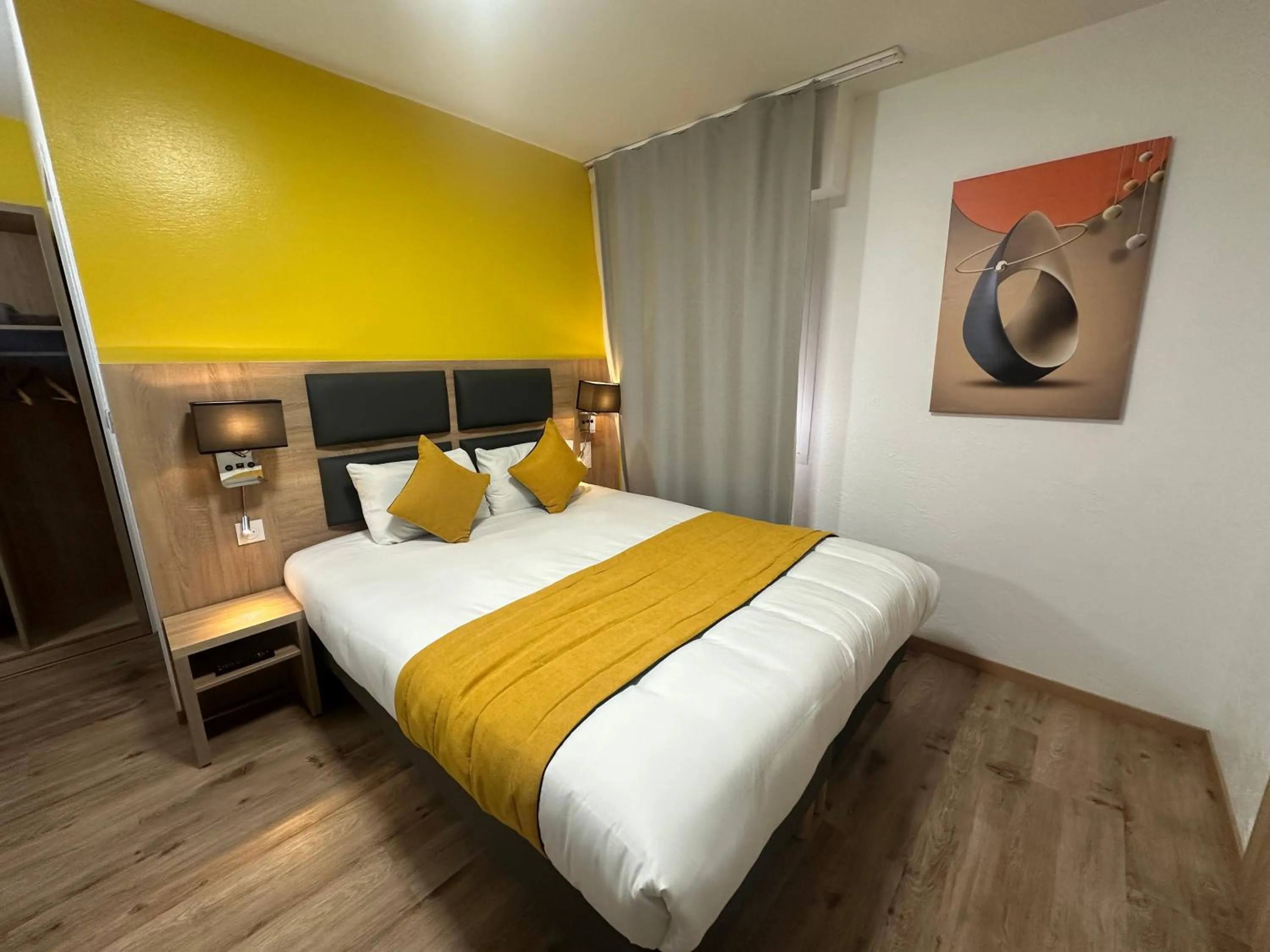 Bed in Hôtel NOROTEL