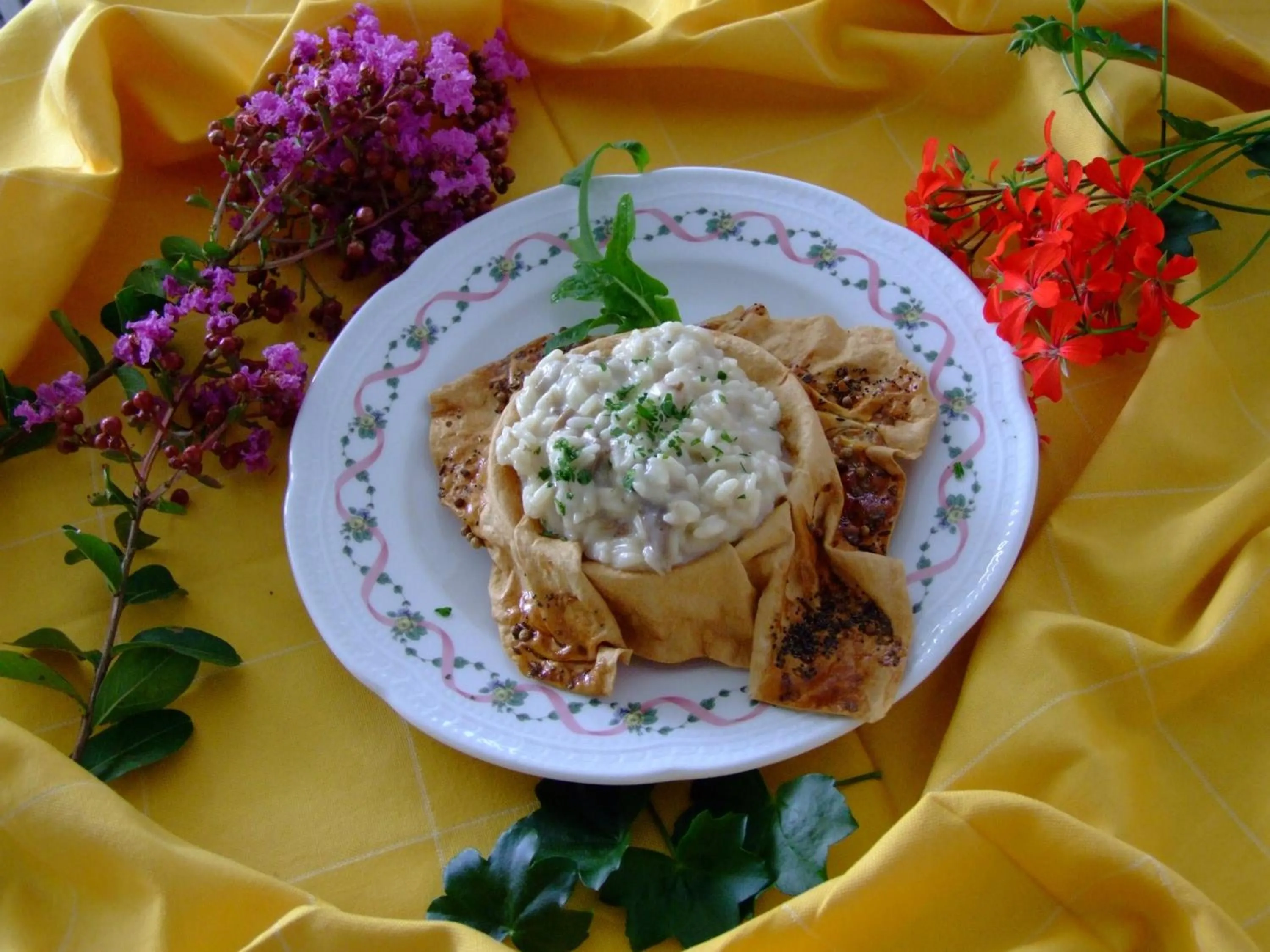 Food and drinks in Hotel Daniela