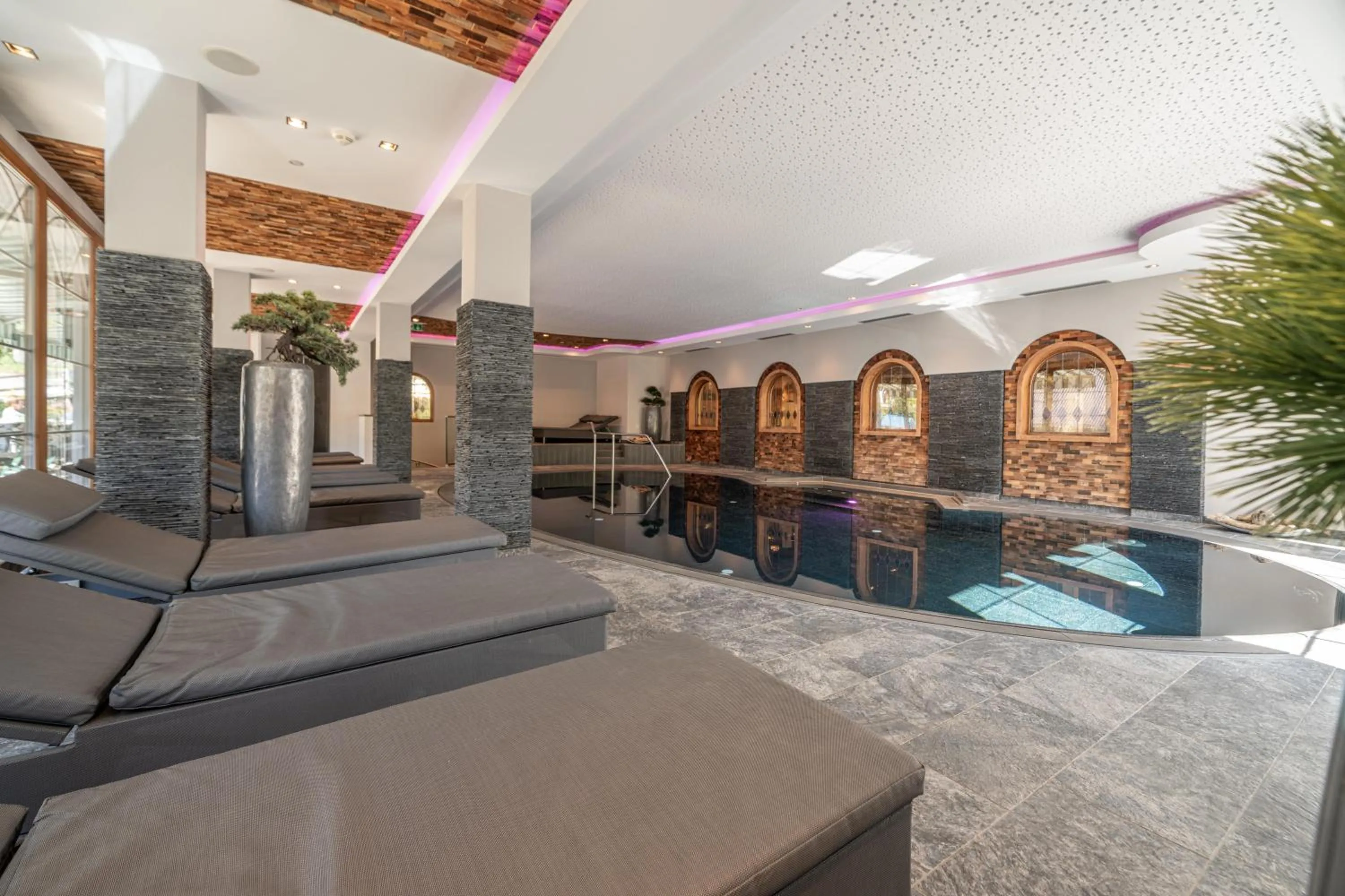 Spa and wellness centre/facilities in Natur-&Alpinhotel Post