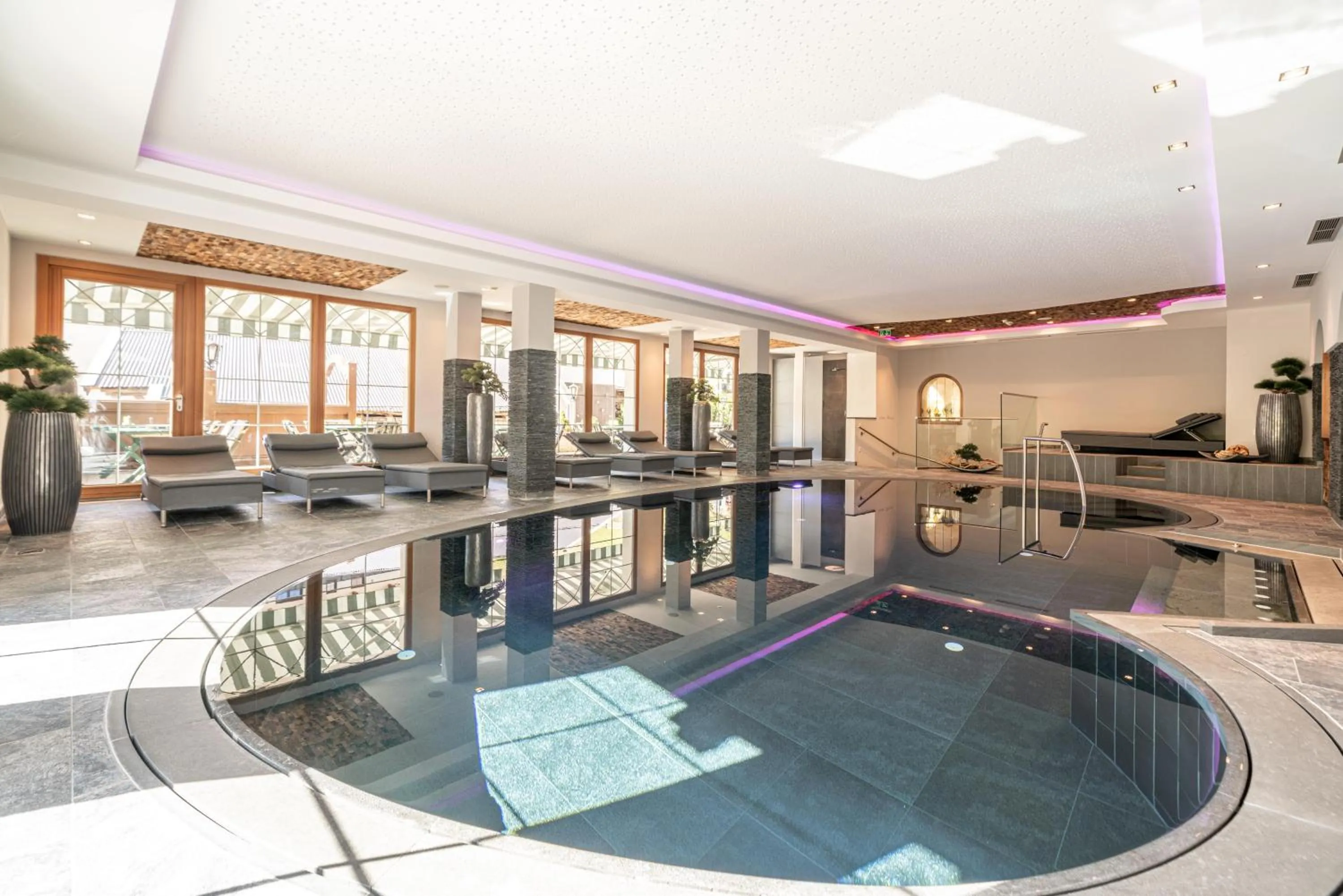 Spa and wellness centre/facilities in Natur-&Alpinhotel Post