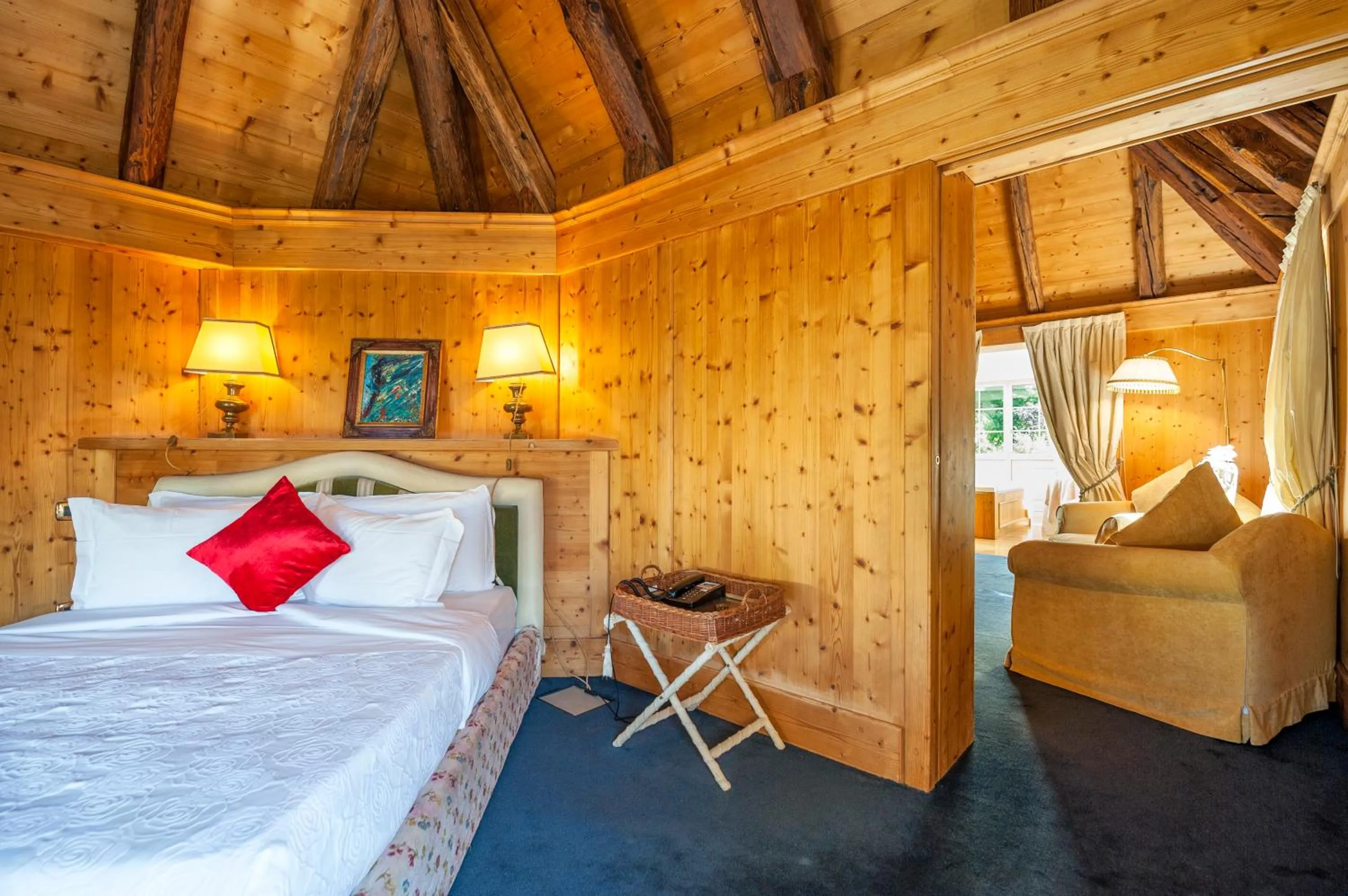 Bedroom in Villa Orso Grigio