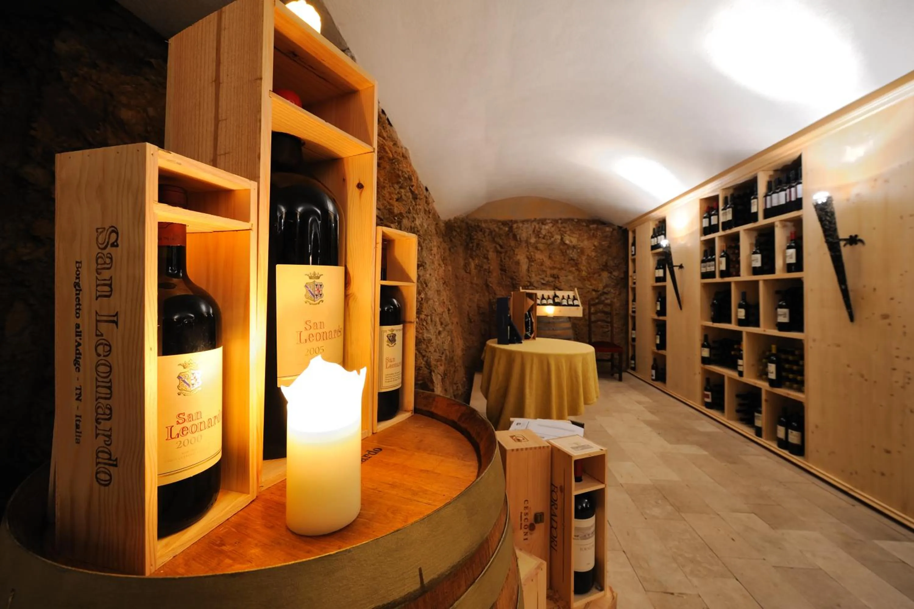 Alcoholic drinks in Villa Orso Grigio