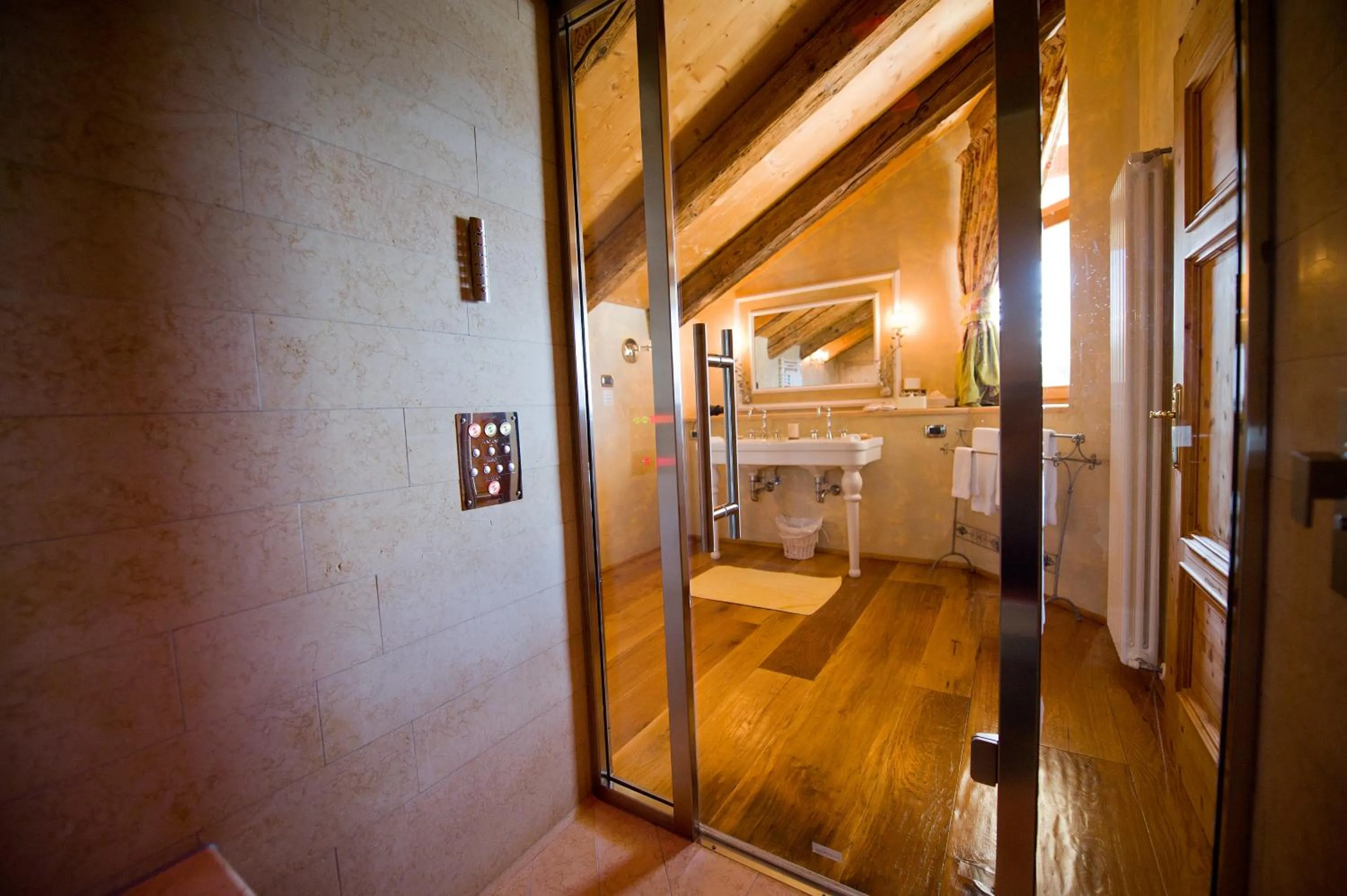 Shower in Villa Orso Grigio