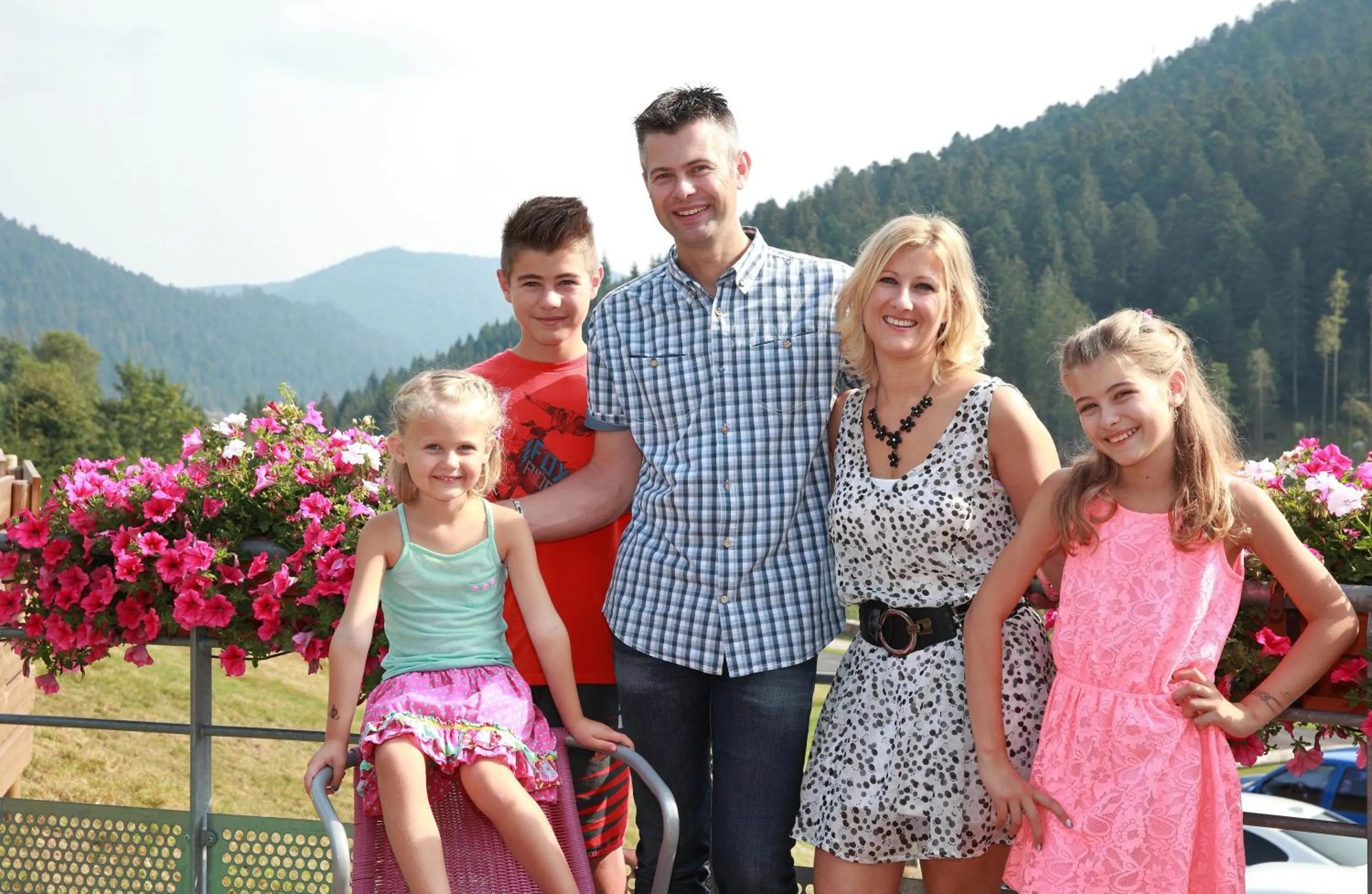 Mountain view in Logis Hôtel Le Vétiné