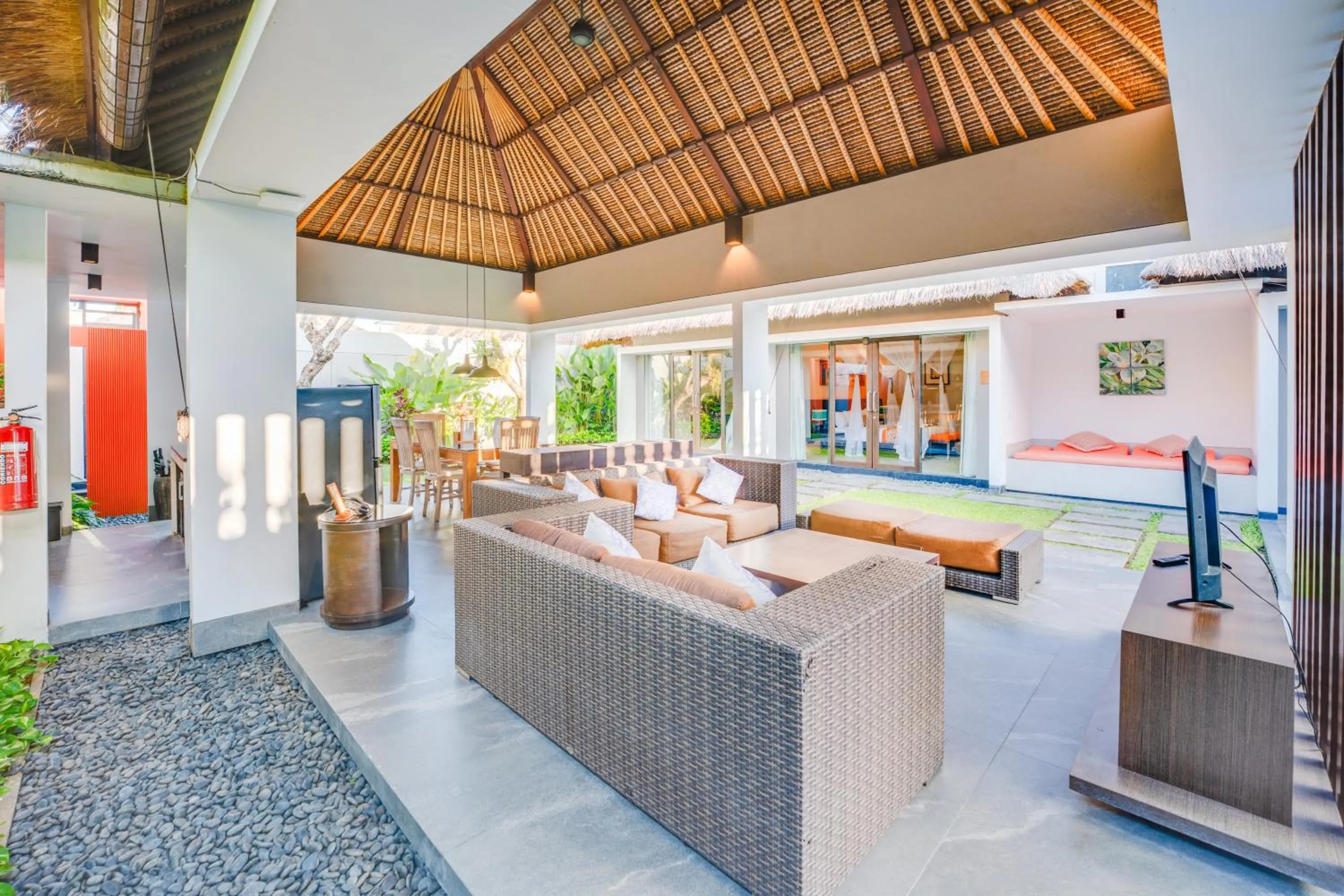 Patio in Villa Jerami & Spa