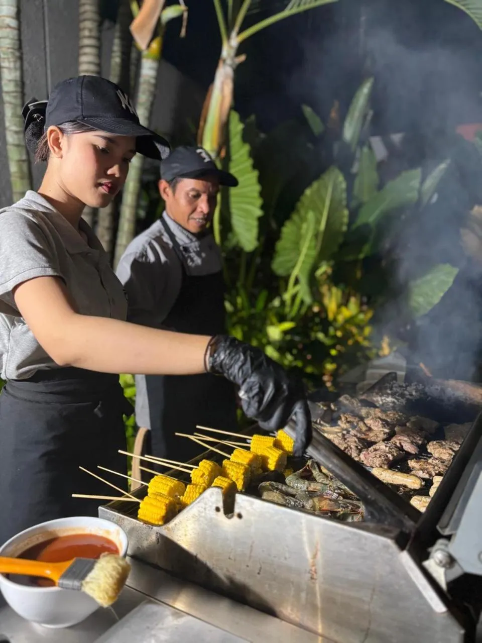 BBQ facilities in Villa Jerami & Spa