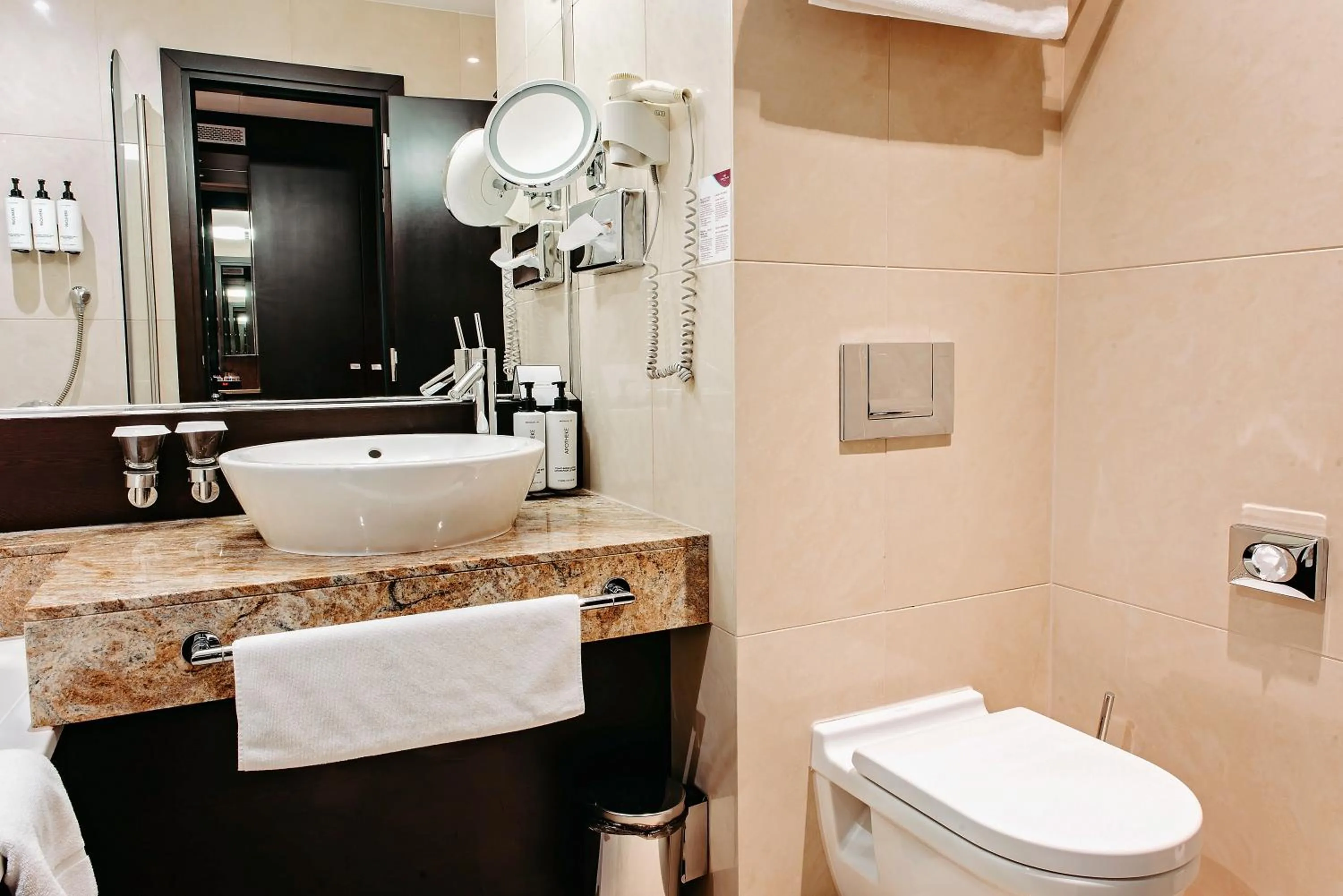 Toilet in Crowne Plaza Bratislava by IHG