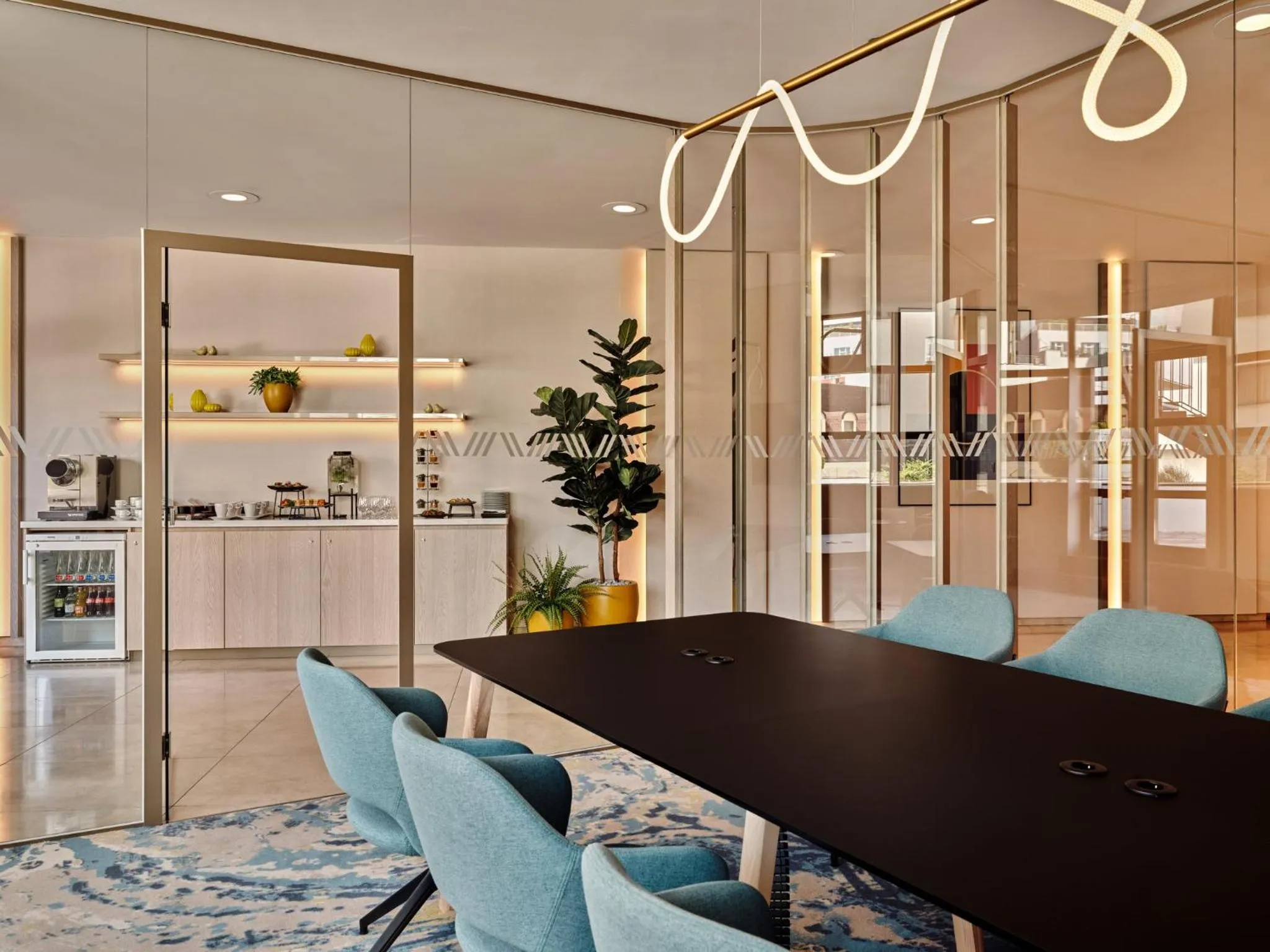 Meeting/conference room in Crowne Plaza Bratislava by IHG