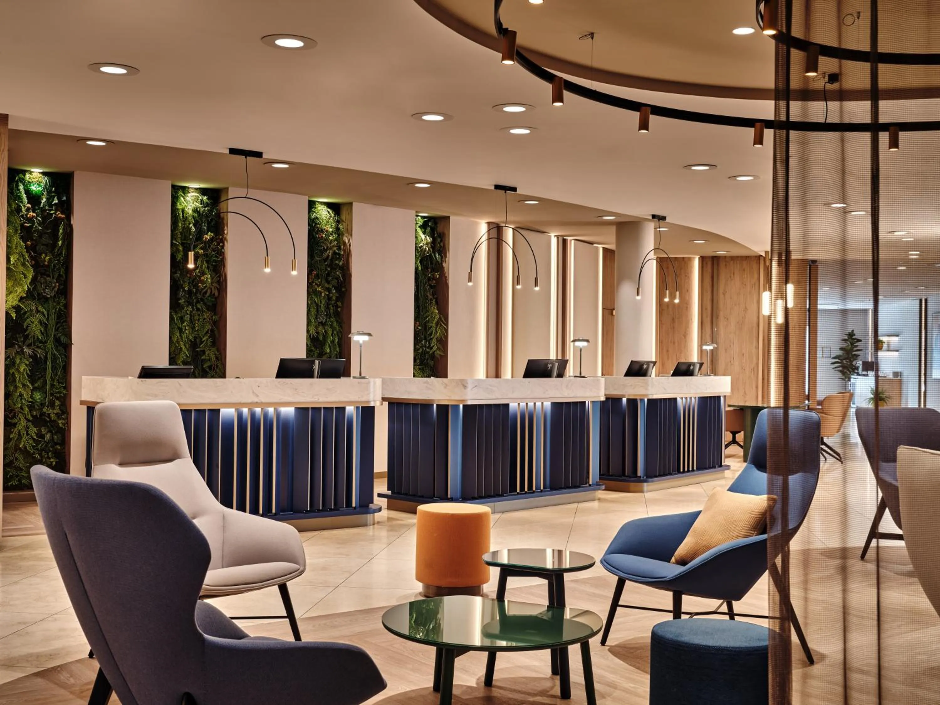 Lobby or reception in Crowne Plaza Bratislava by IHG