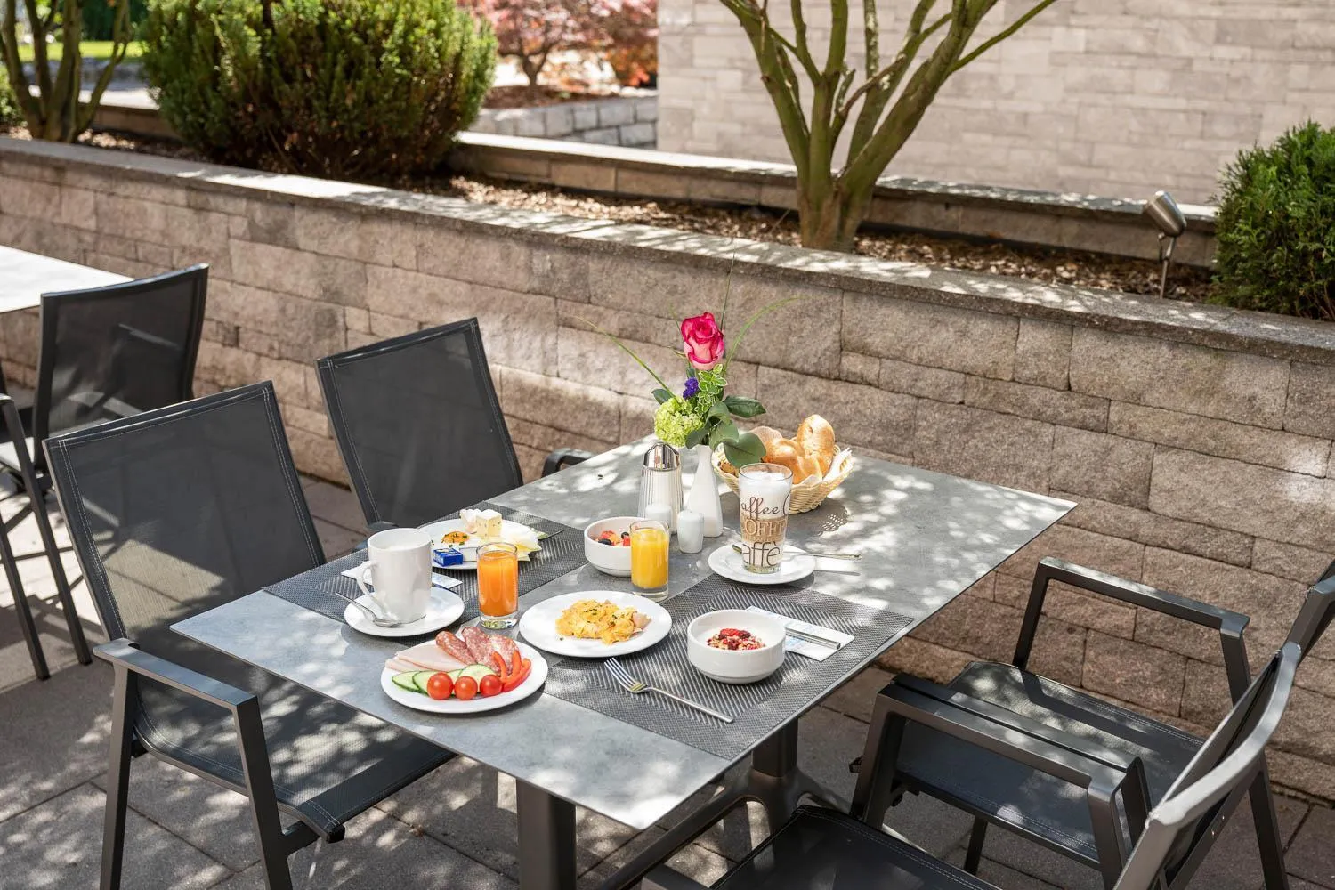 Balcony/Terrace in Hotel Ganslhof - Adults only