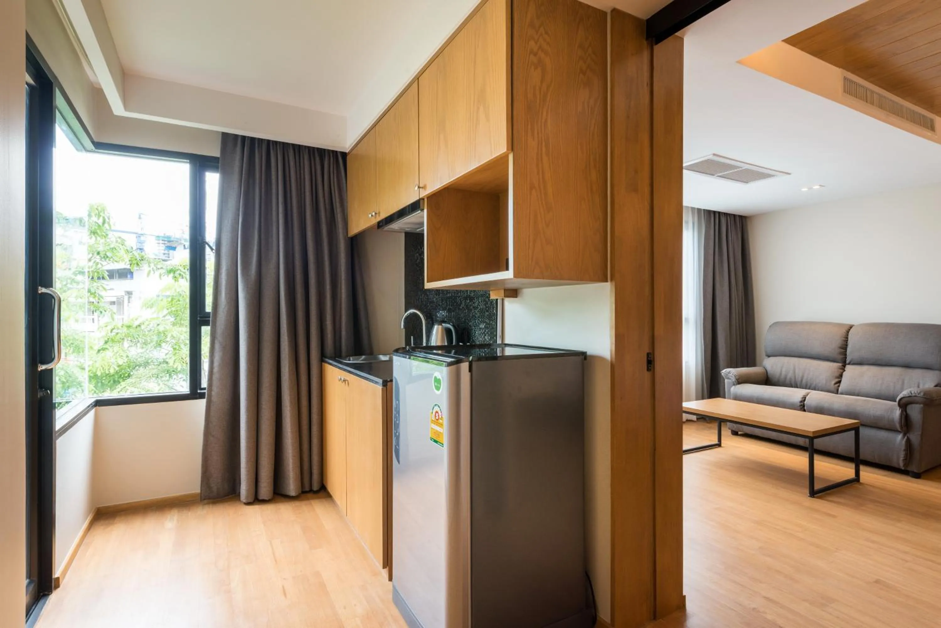 Kitchen or kitchenette in Asana Hotel & Residence