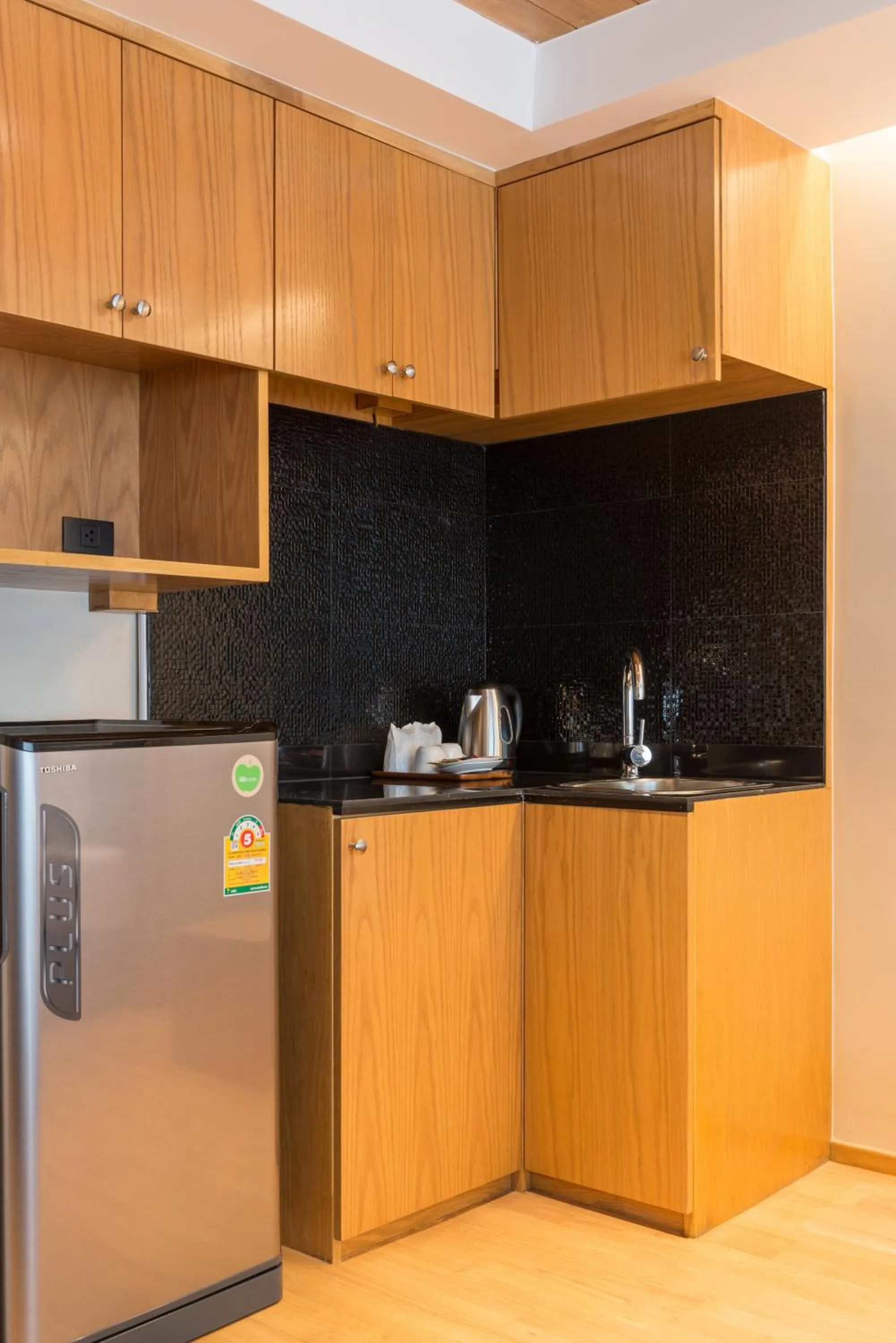 Kitchen or kitchenette in Asana Hotel & Residence