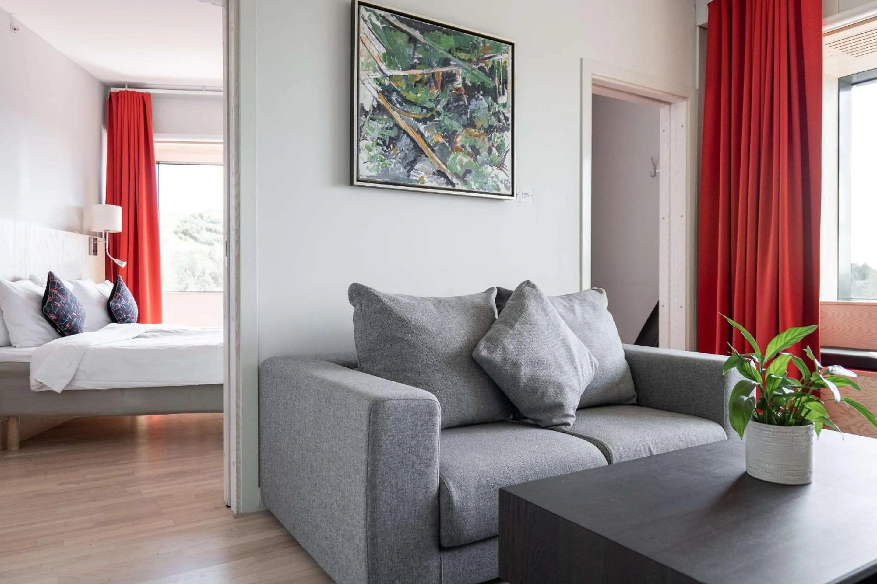 Bed in Best Western Plus Park City Hammarby Sjöstad