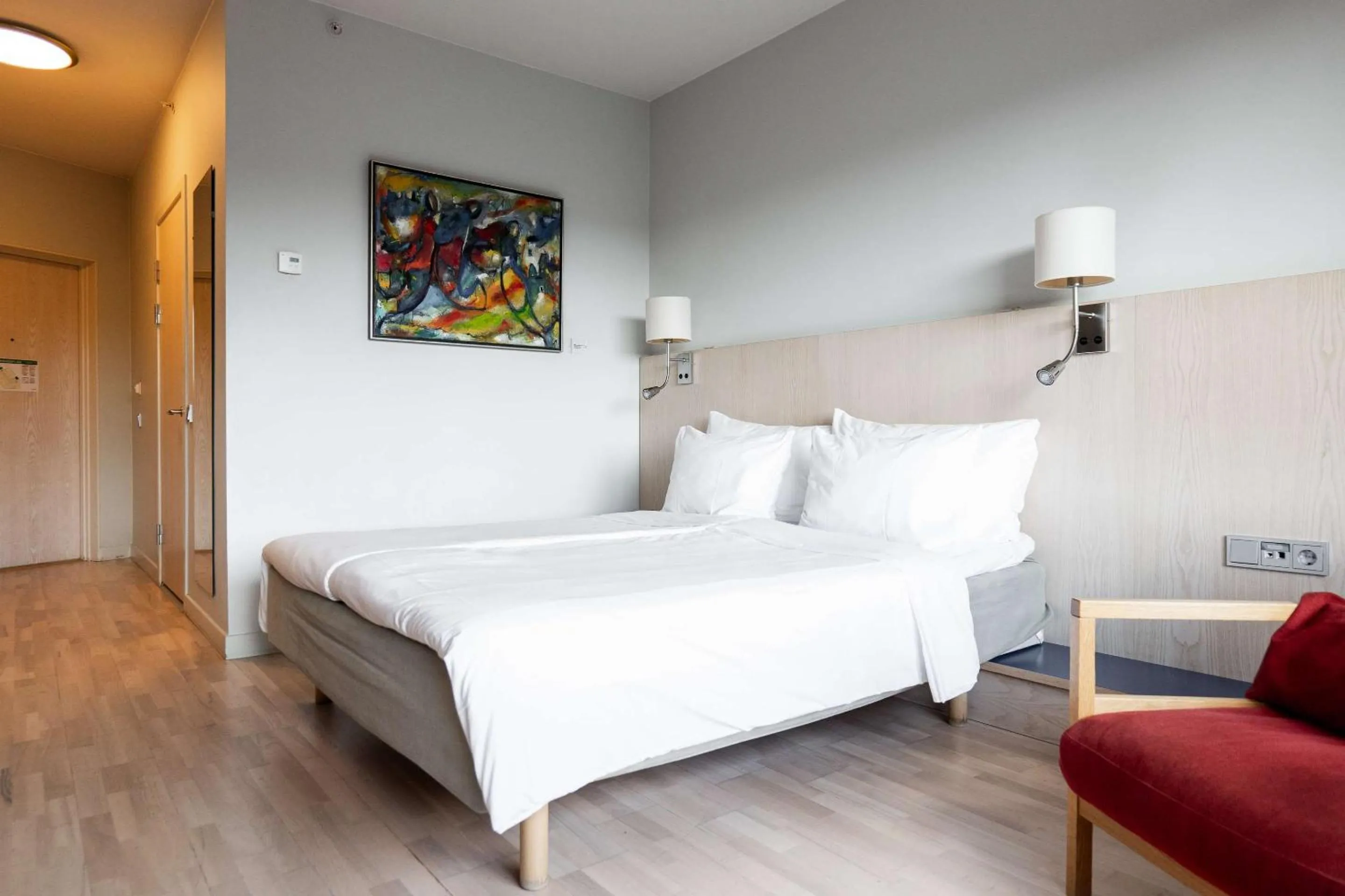 Bed in Best Western Plus Park City Hammarby Sjöstad