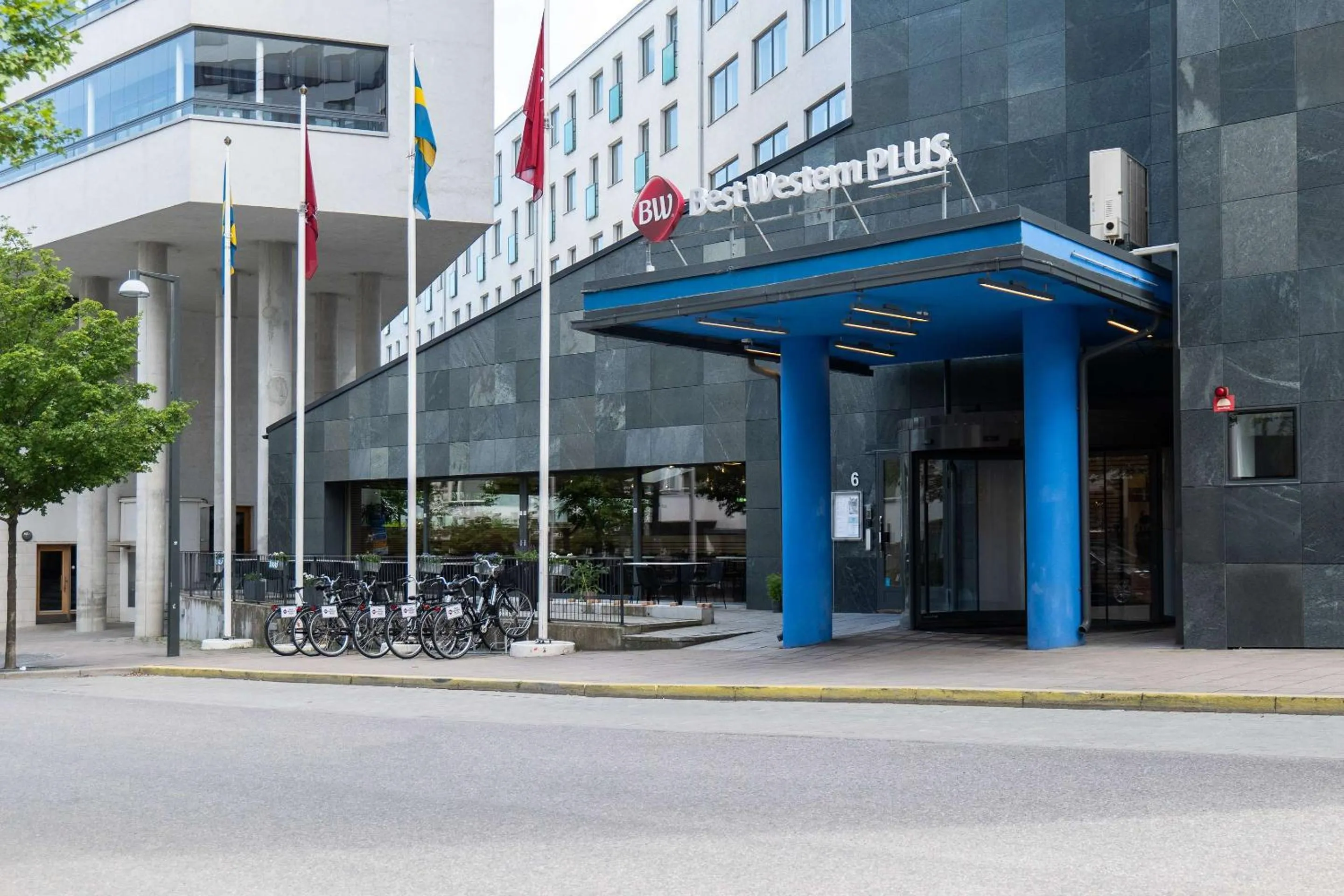 Property building in Best Western Plus Park City Hammarby Sjöstad
