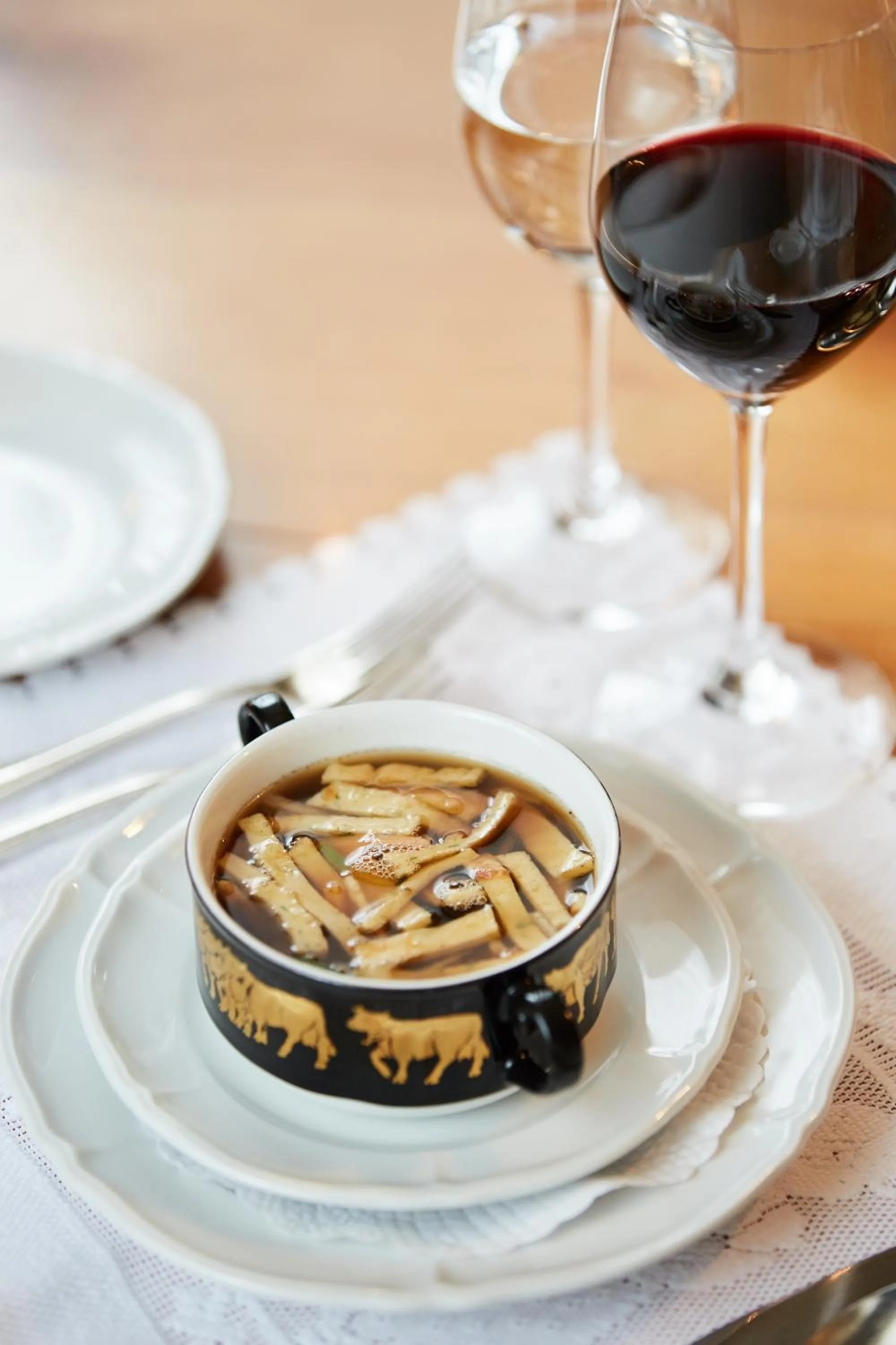 Food close-up in Hotel & Spezialitätenrestaurant zur Linde