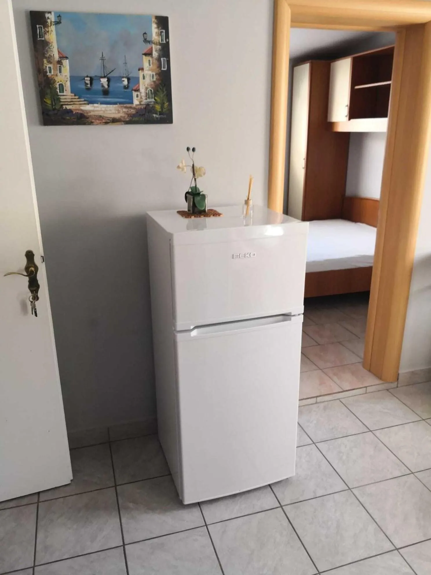 Kitchen or kitchenette in Apartments Andro