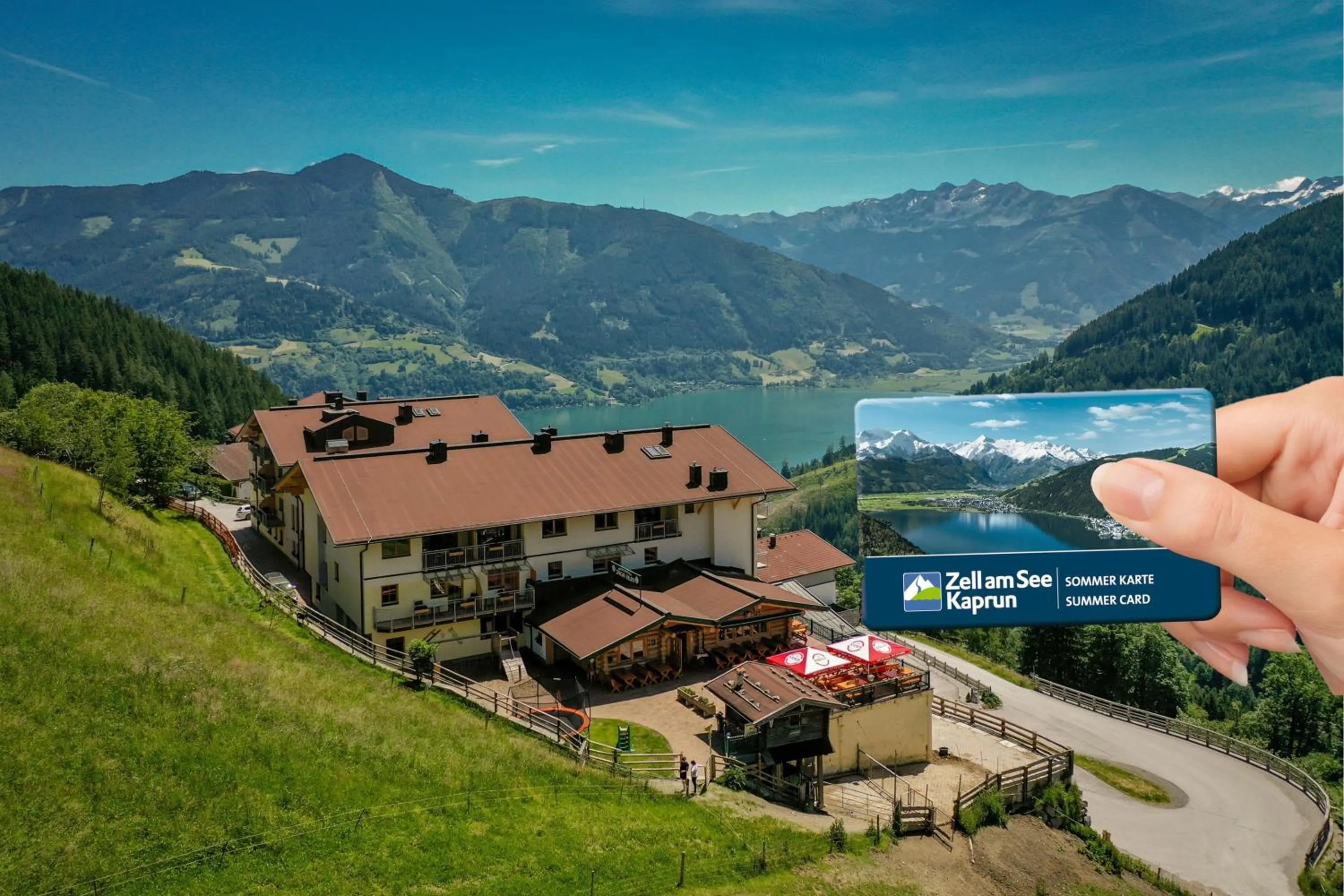 Property building in Berghotel Jaga-Alm