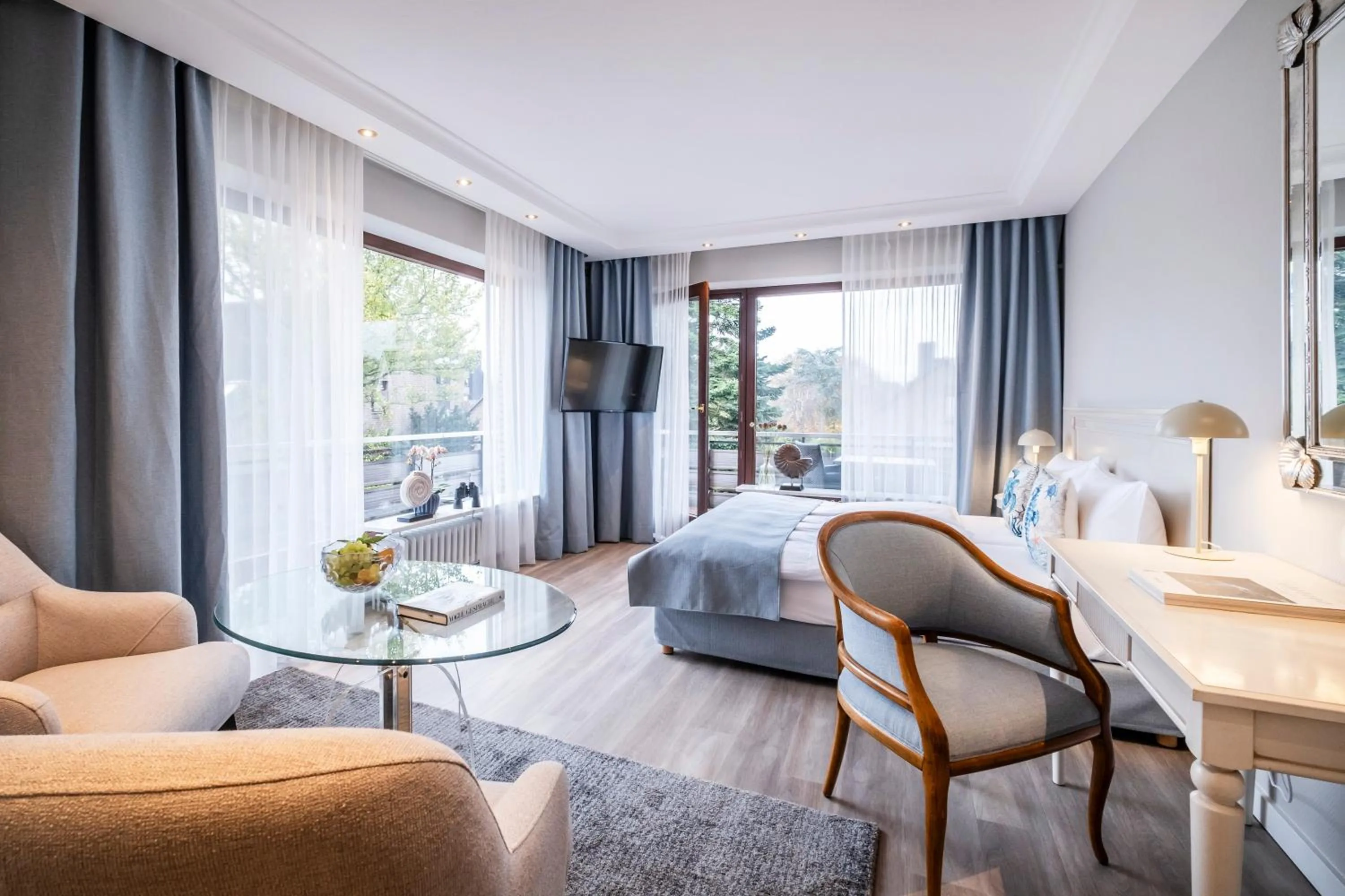 Photo of the whole room in Büngers Apartment-Hotel mit Gartensauna - modern, gemütlich und strandnah