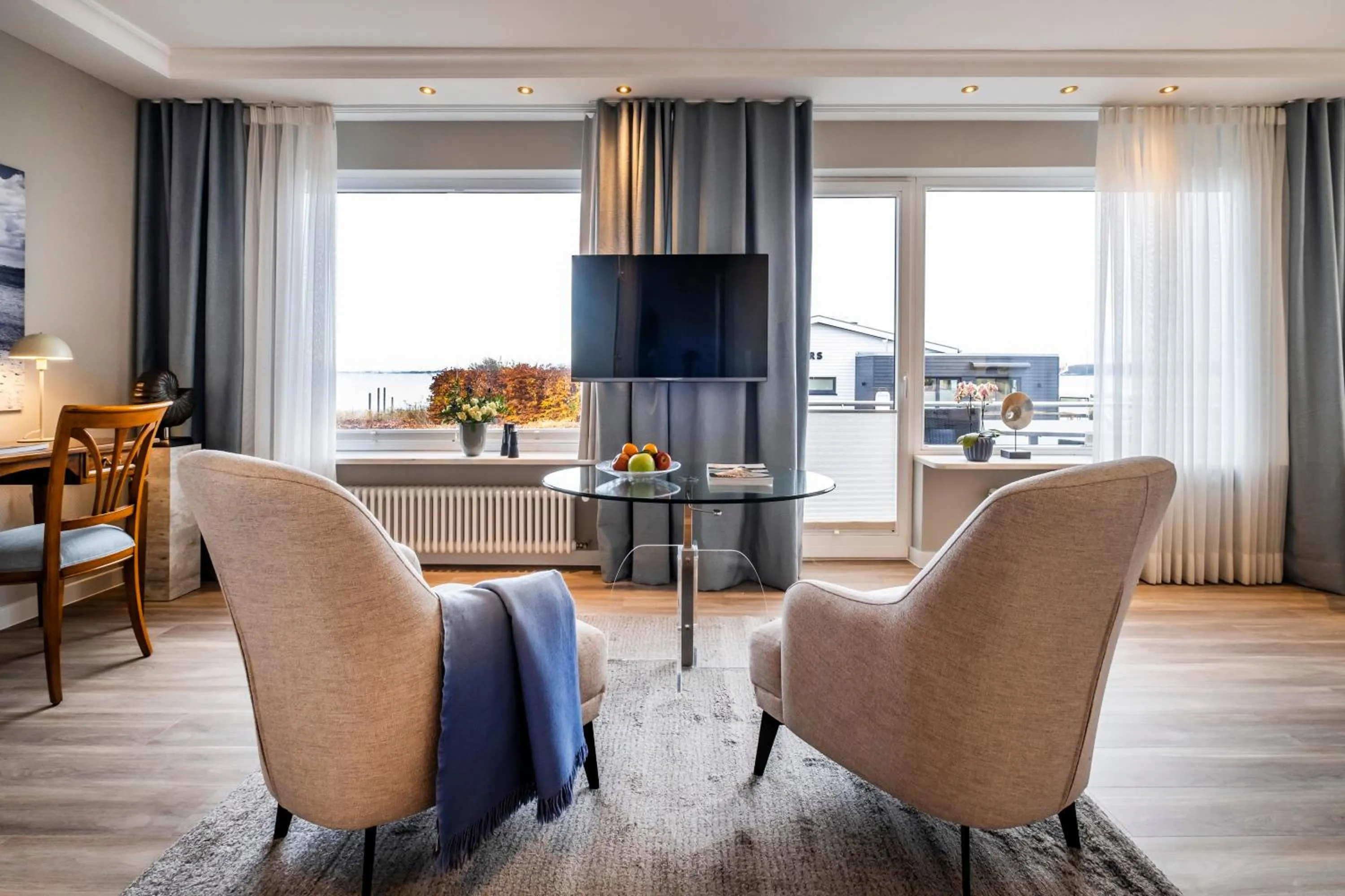 Photo of the whole room in Büngers Apartment-Hotel mit Gartensauna - modern, gemütlich und strandnah