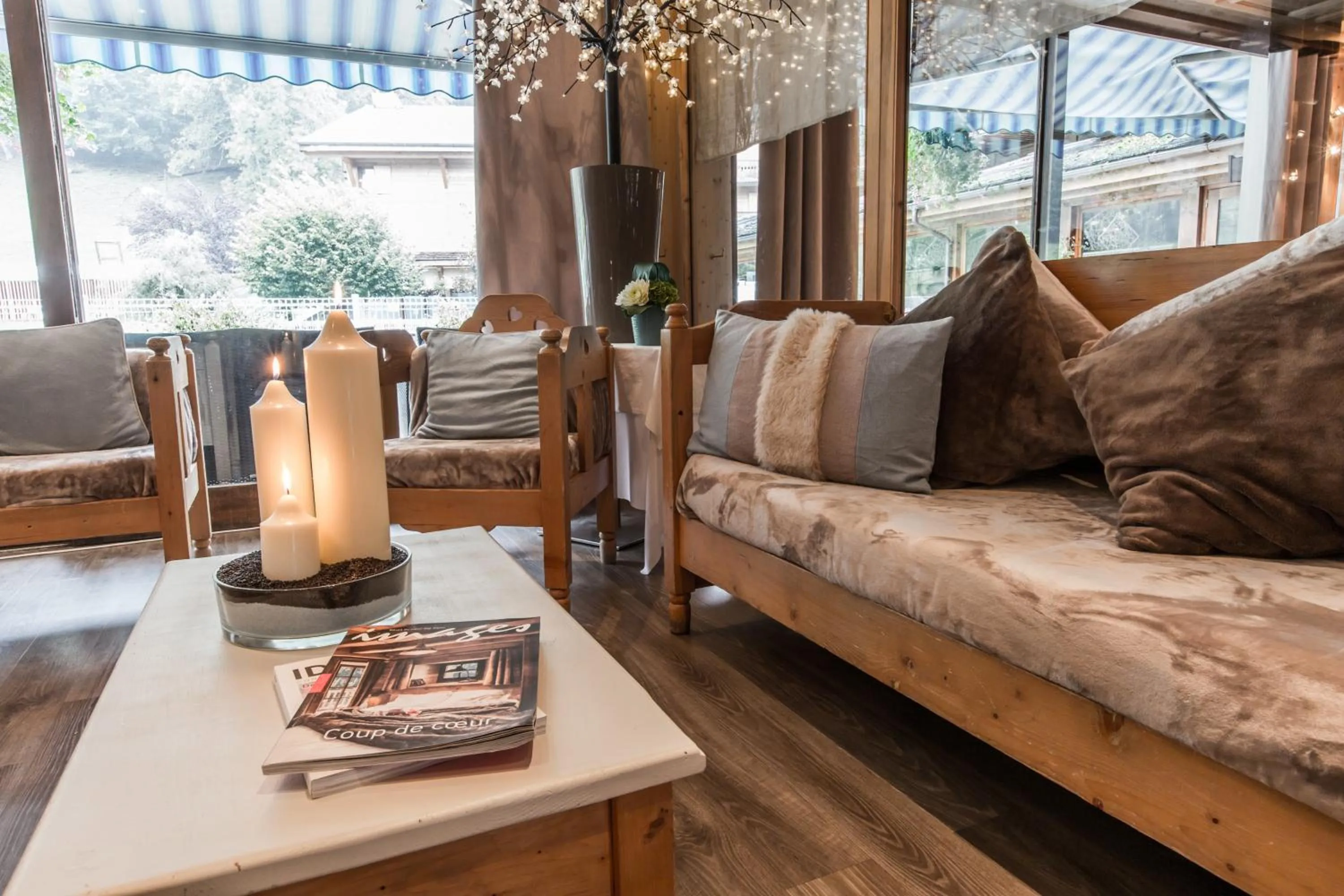 Lounge or bar in Hotel Club Le Crêt