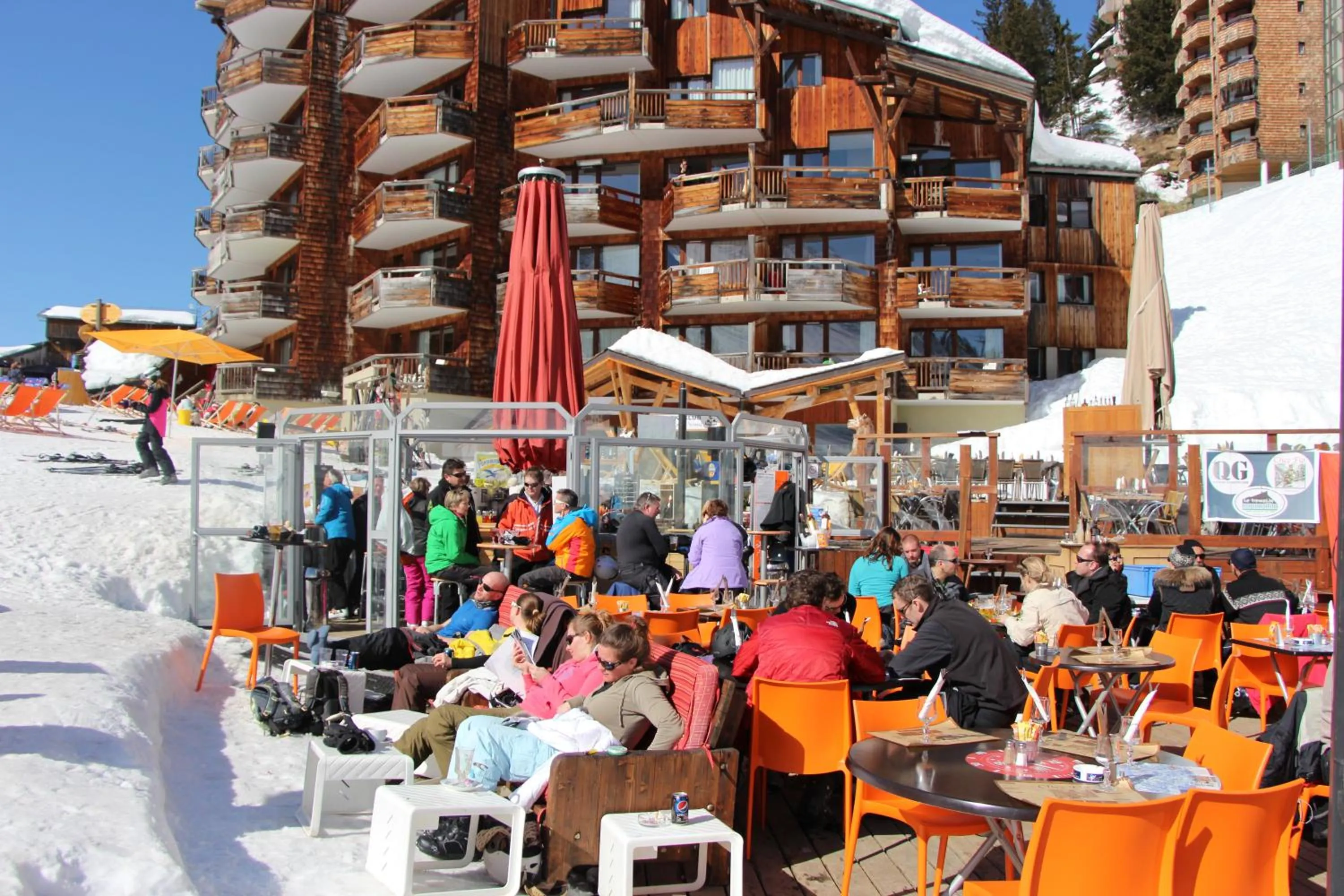 Restaurant/places to eat in Hotel Club Le Crêt