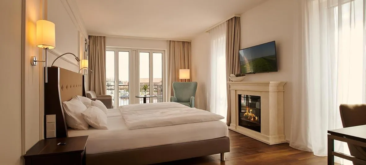 Bed in Hotel am Delft