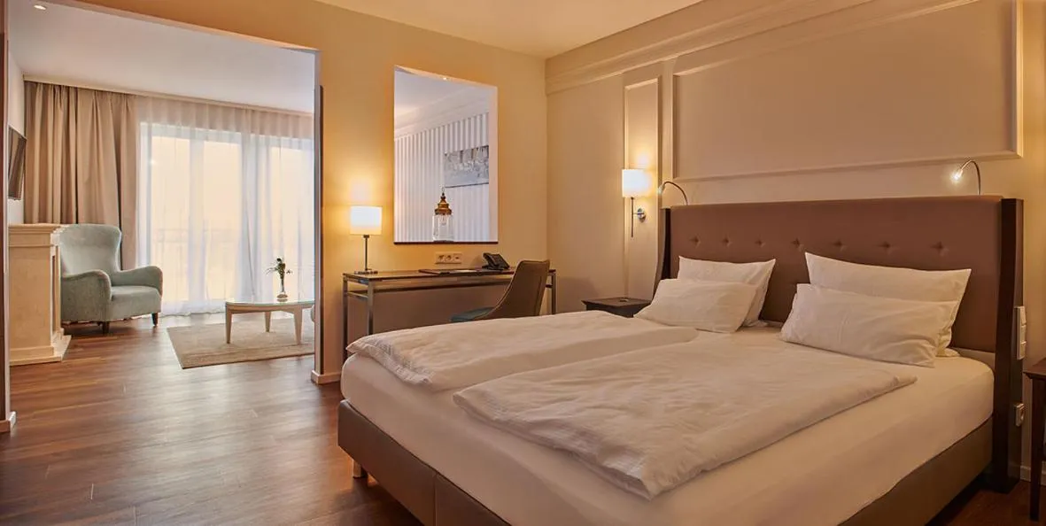 Bed in Hotel am Delft