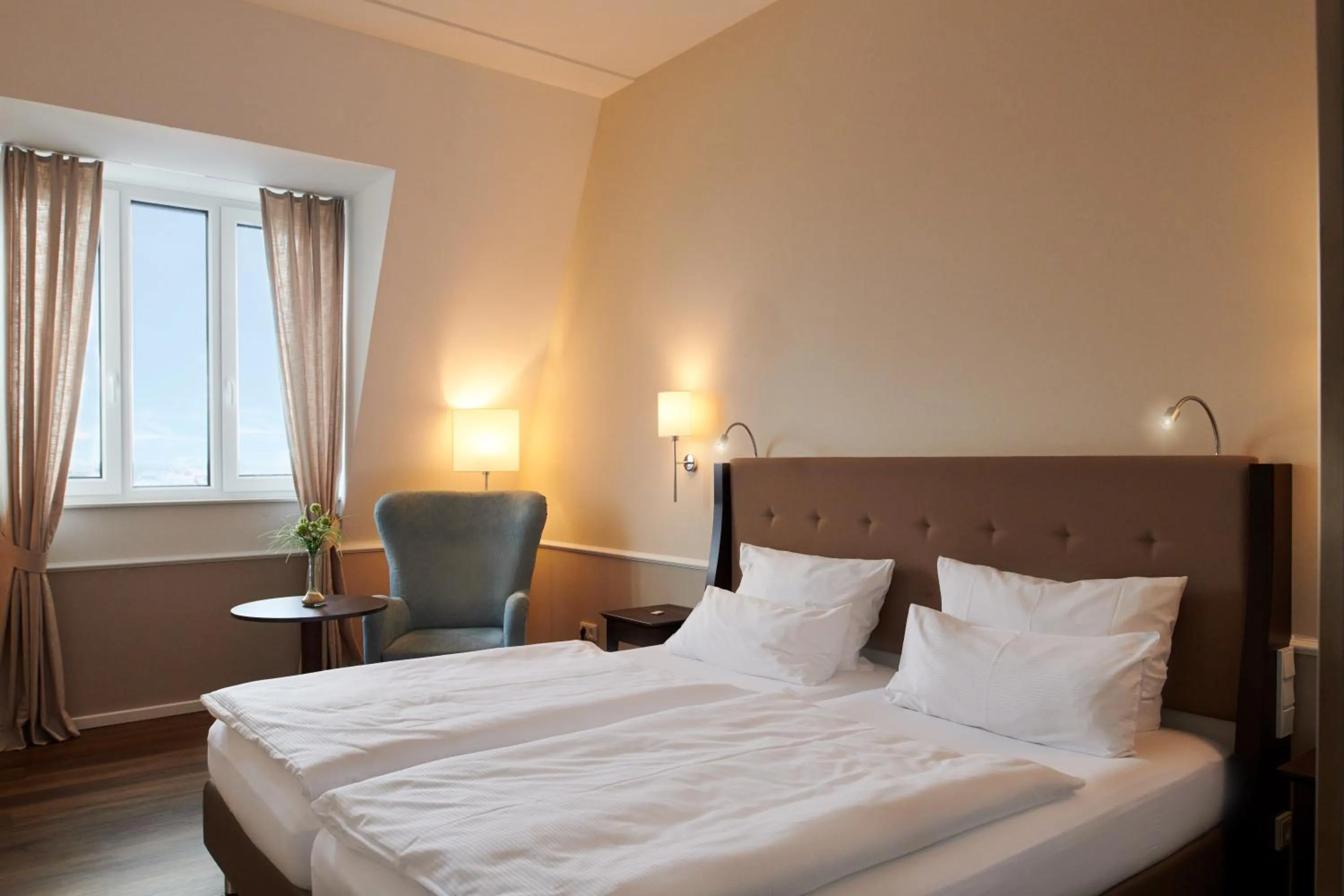 Bed in Hotel am Delft