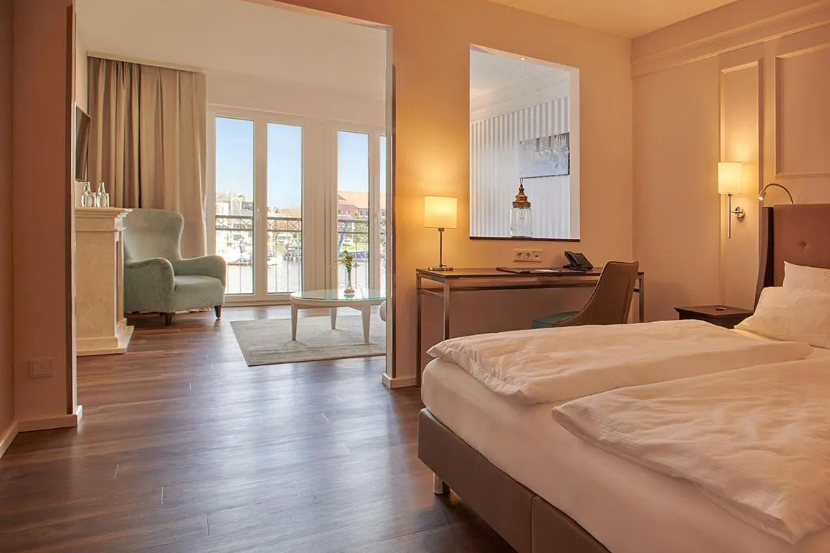 Bed in Hotel am Delft