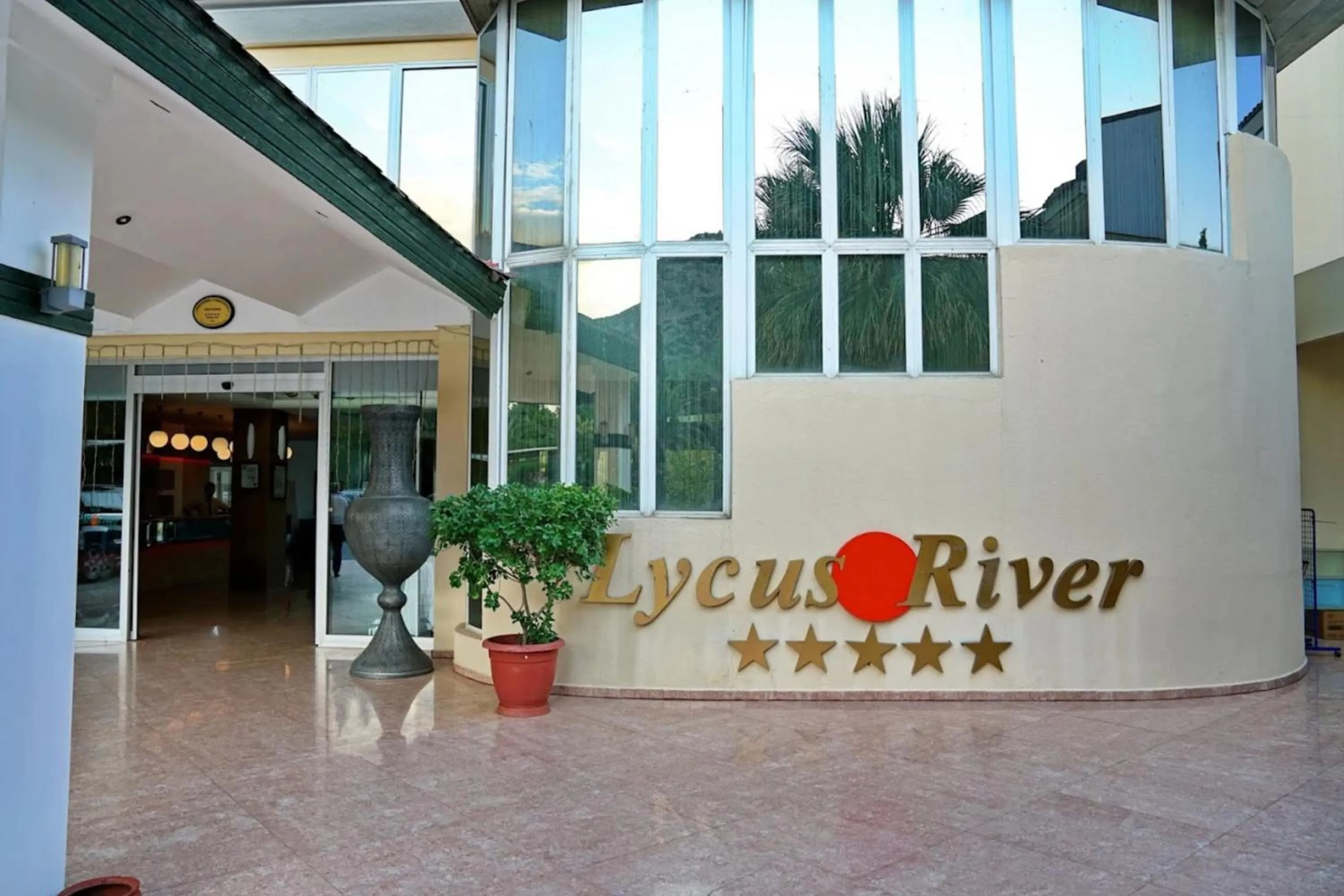Property logo or sign in Lycus River Thermal Hotel