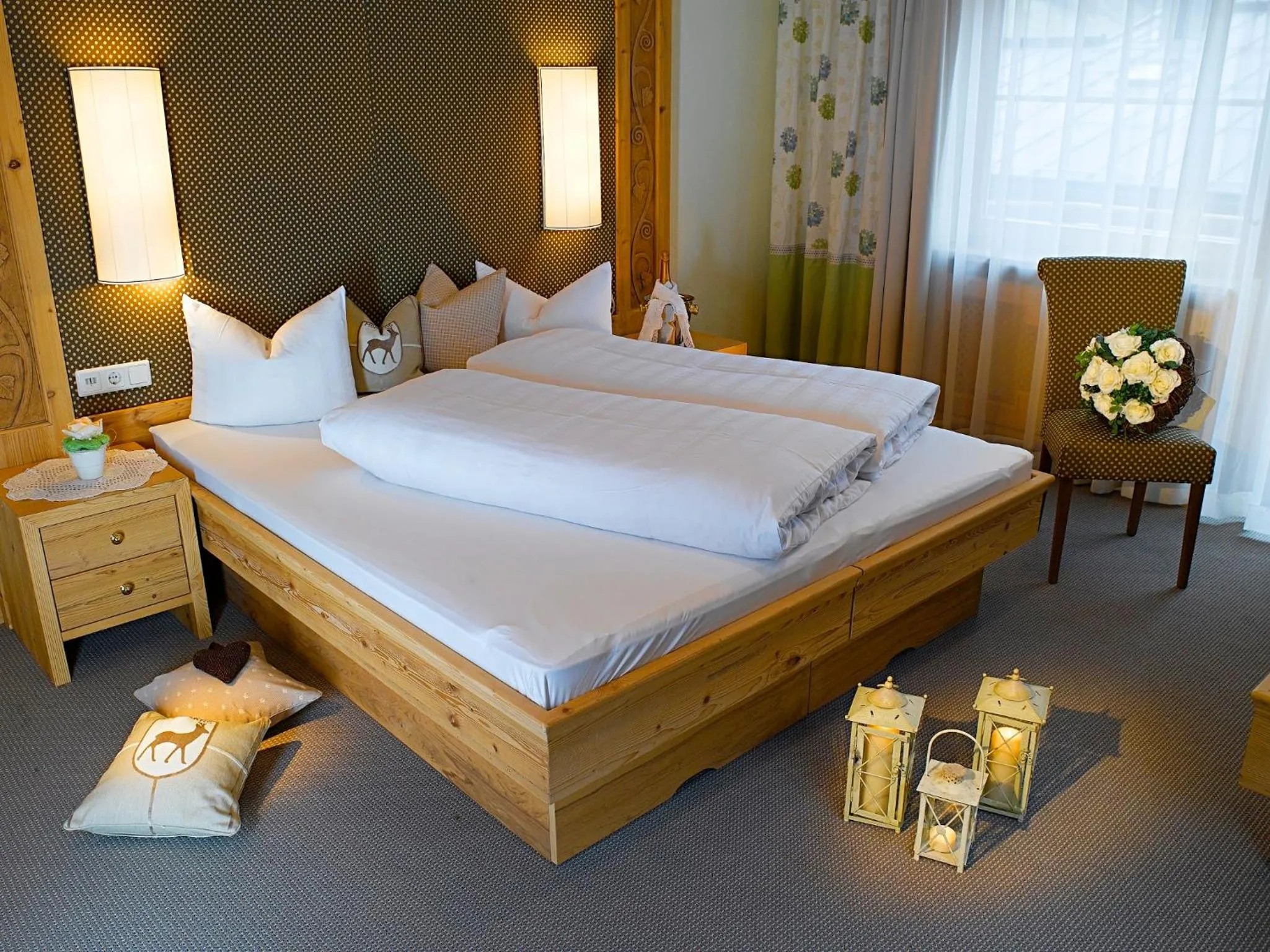 Bedroom, Bed in Boutique Hotel Montanara