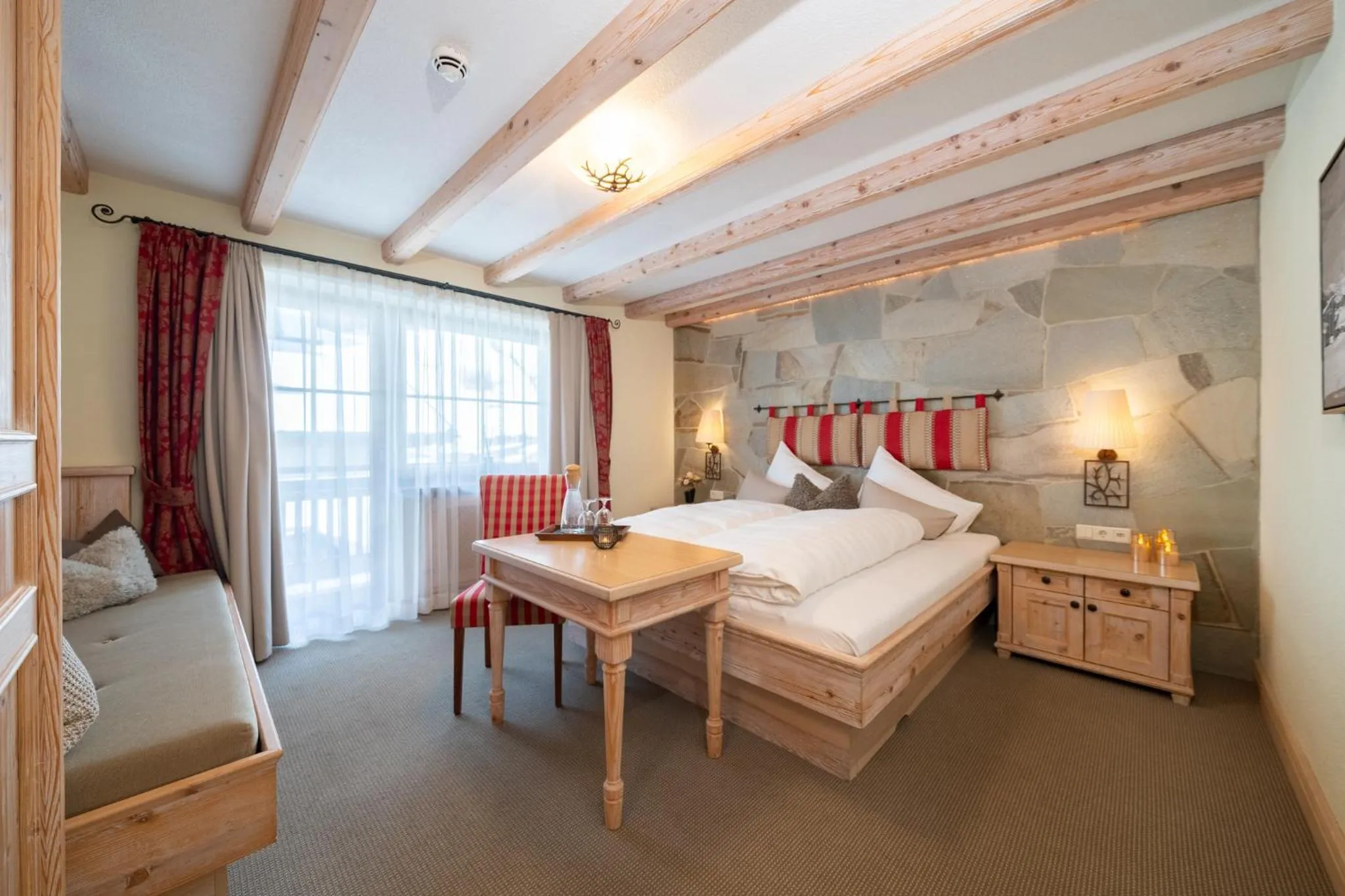 Photo of the whole room, Bed in Boutique Hotel Montanara