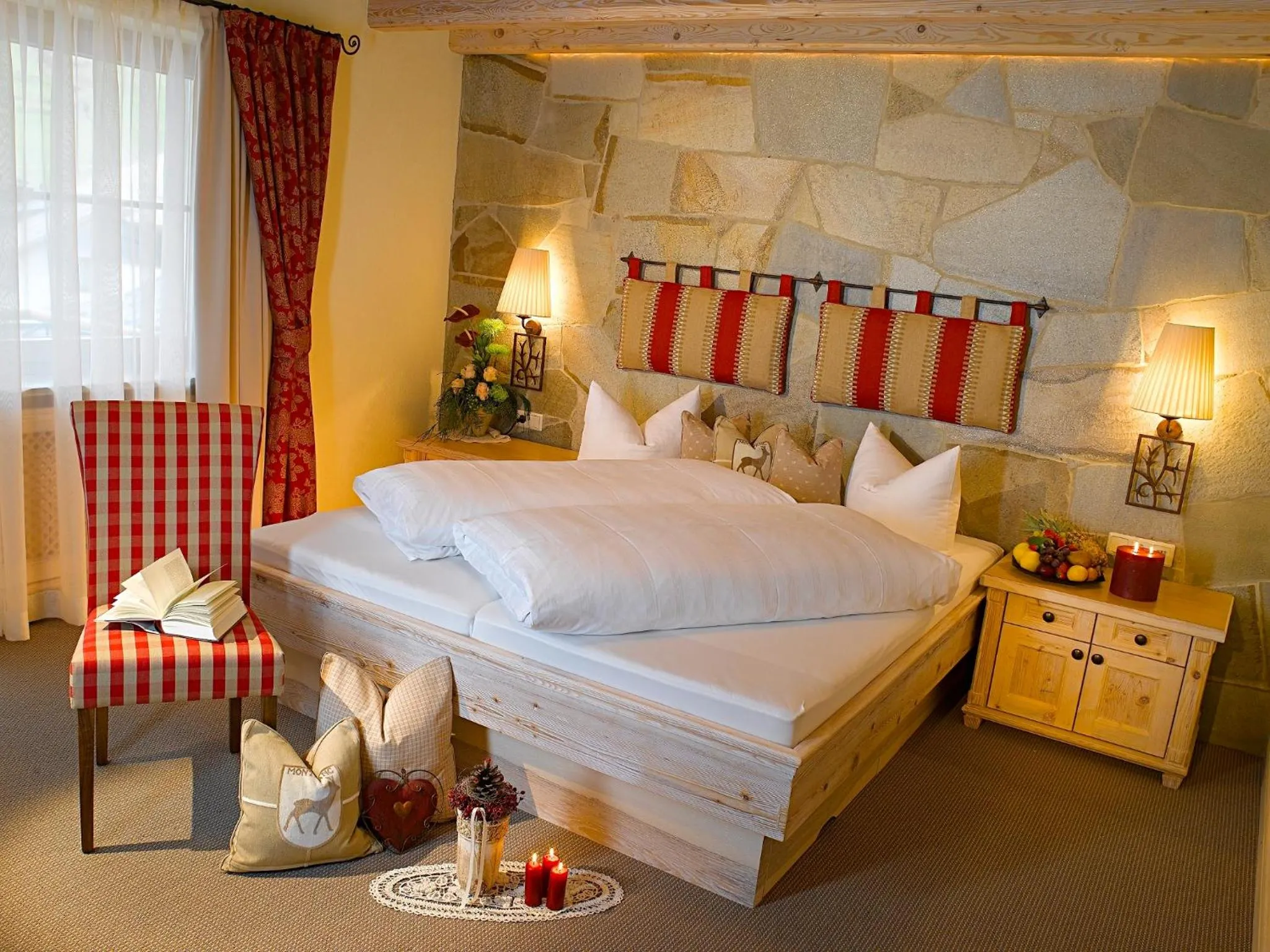 Bedroom, Bed in Boutique Hotel Montanara