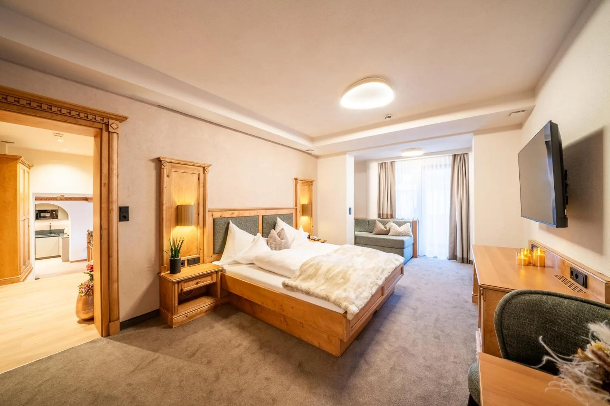 Bedroom, Bed in Boutique Hotel Montanara