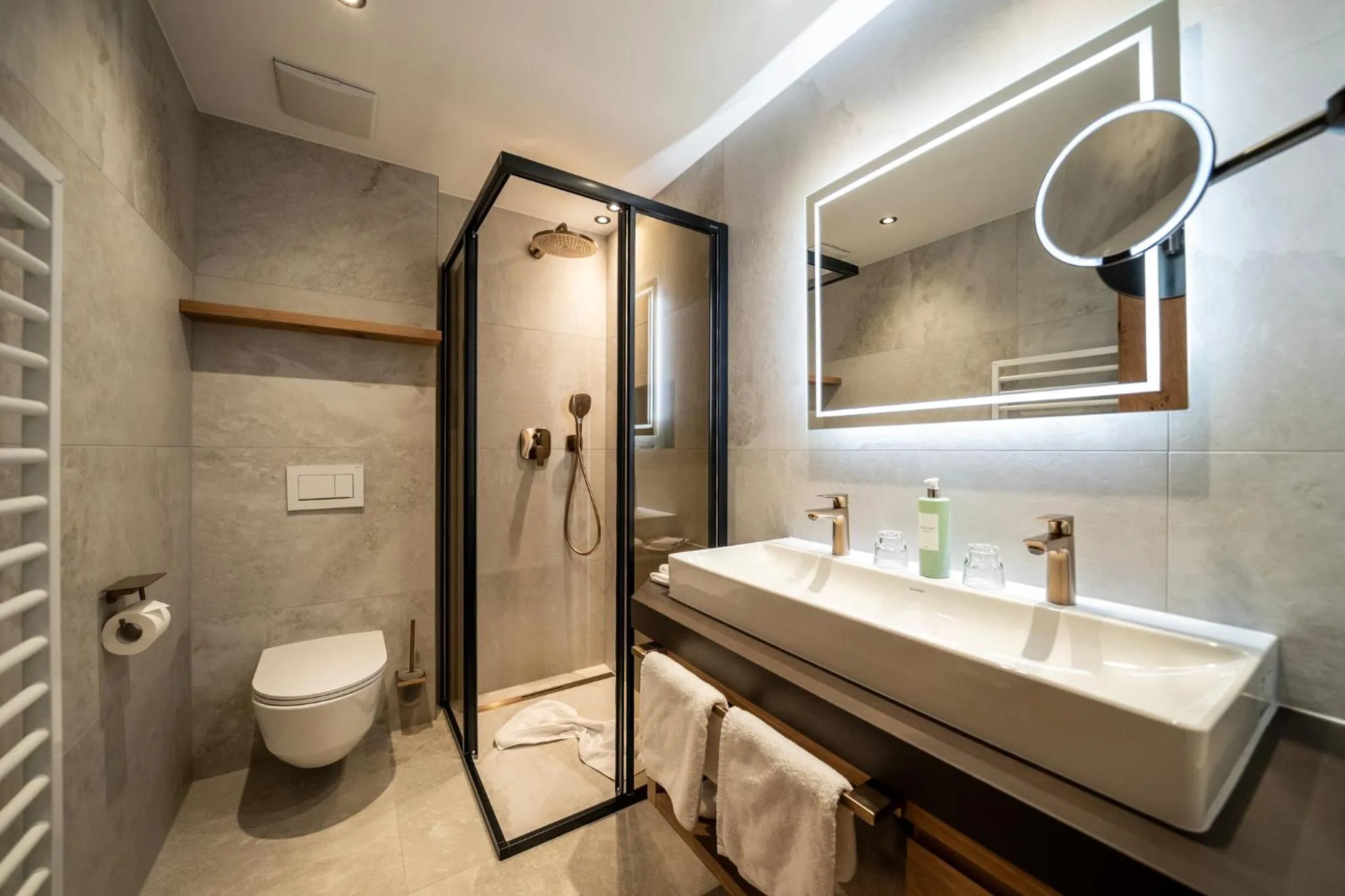 Bathroom in Boutique Hotel Montanara