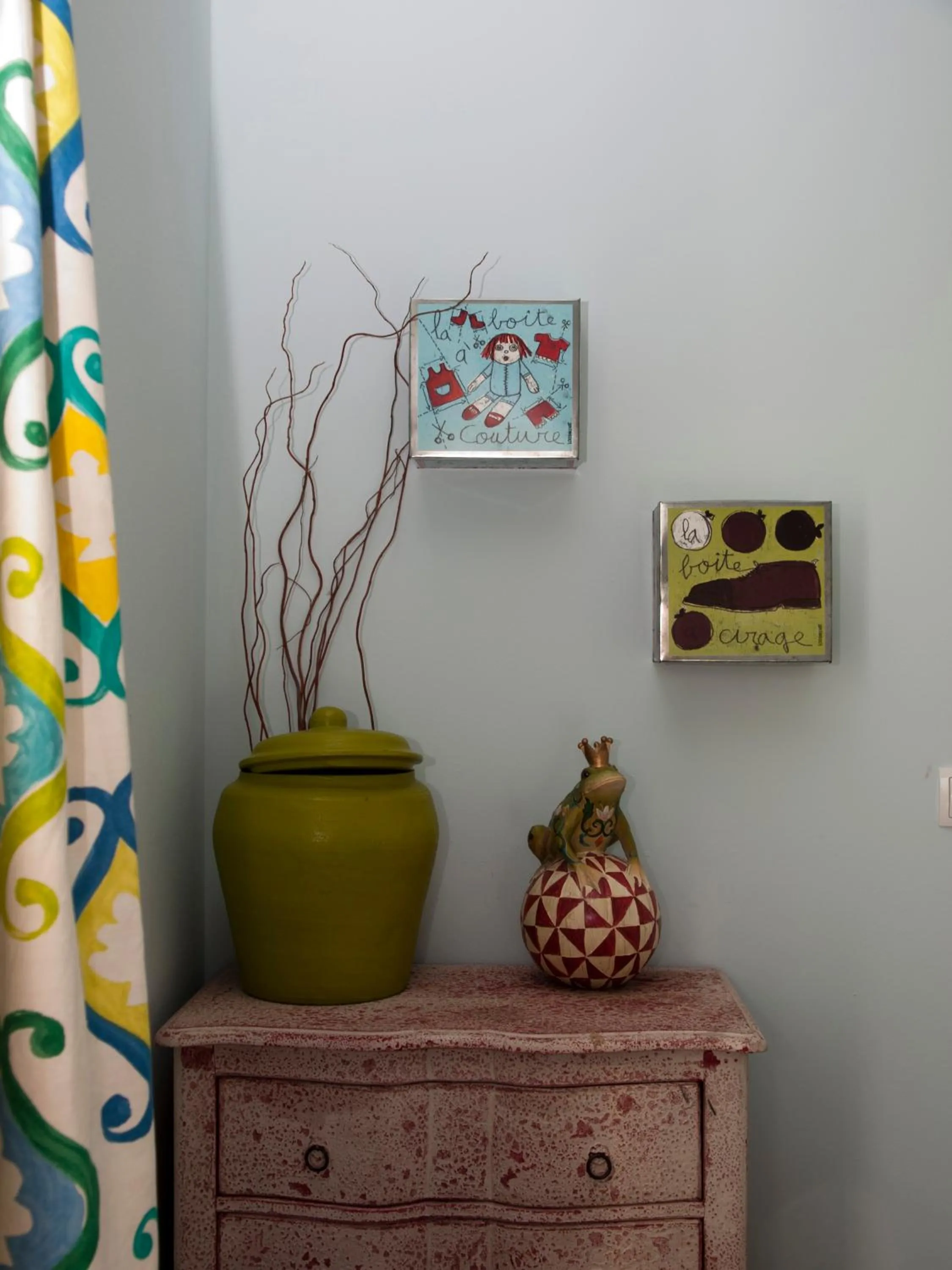 Decorative detail in The rooms Bed & Breakfast