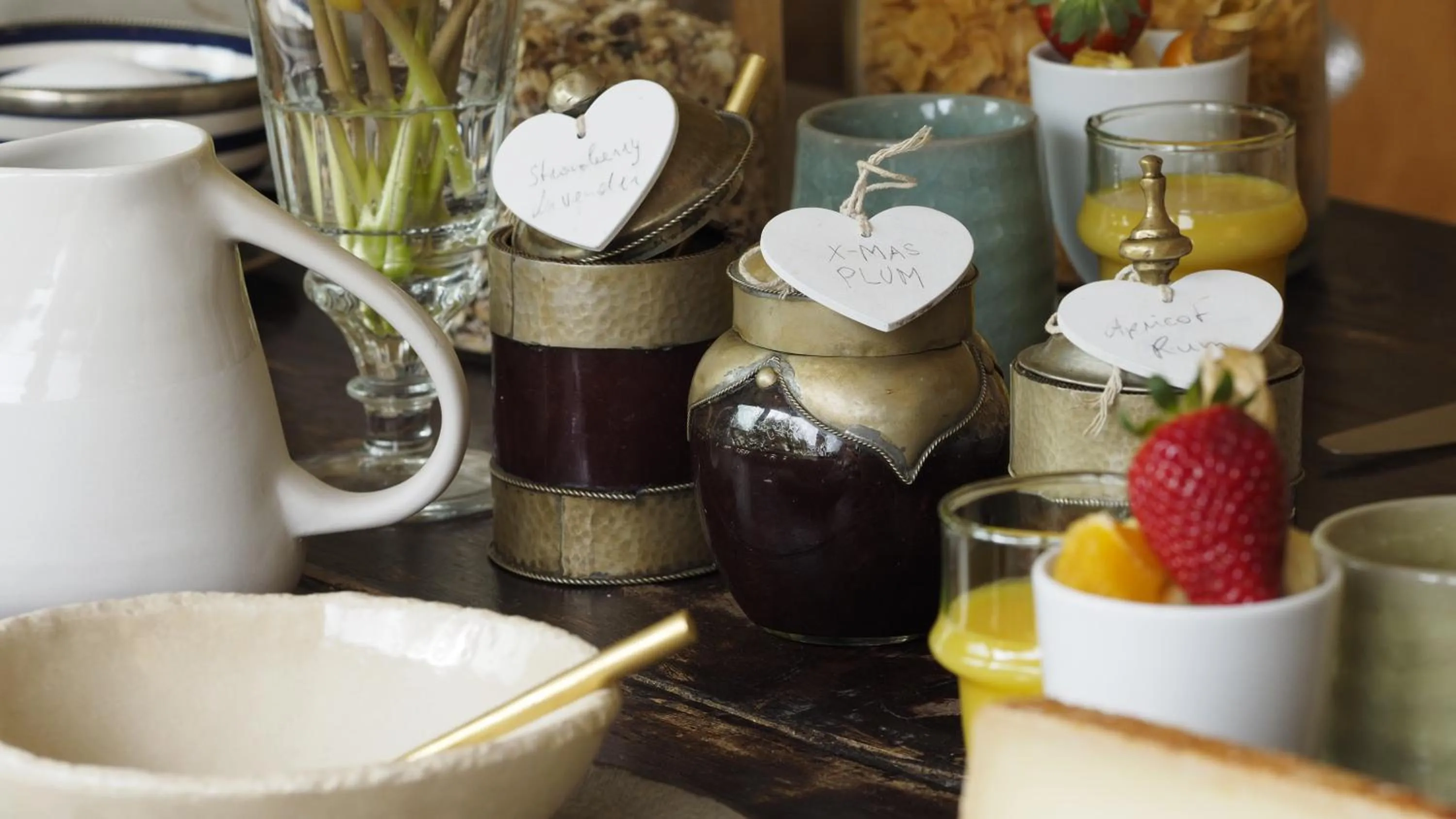 Food in The rooms Bed & Breakfast