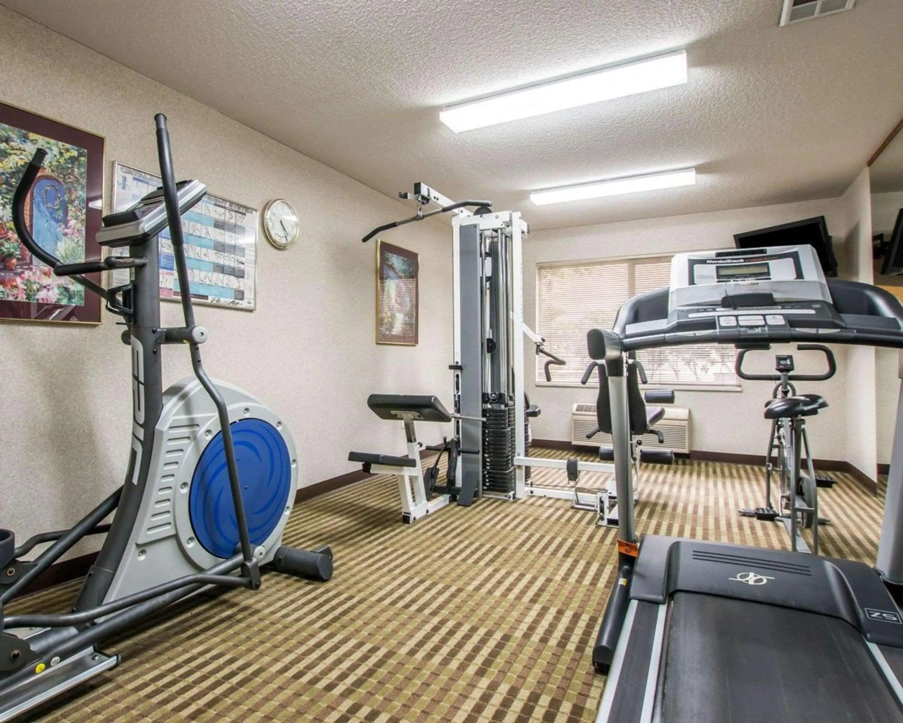 Fitness centre/facilities in Quality Suites San Diego Otay Mesa