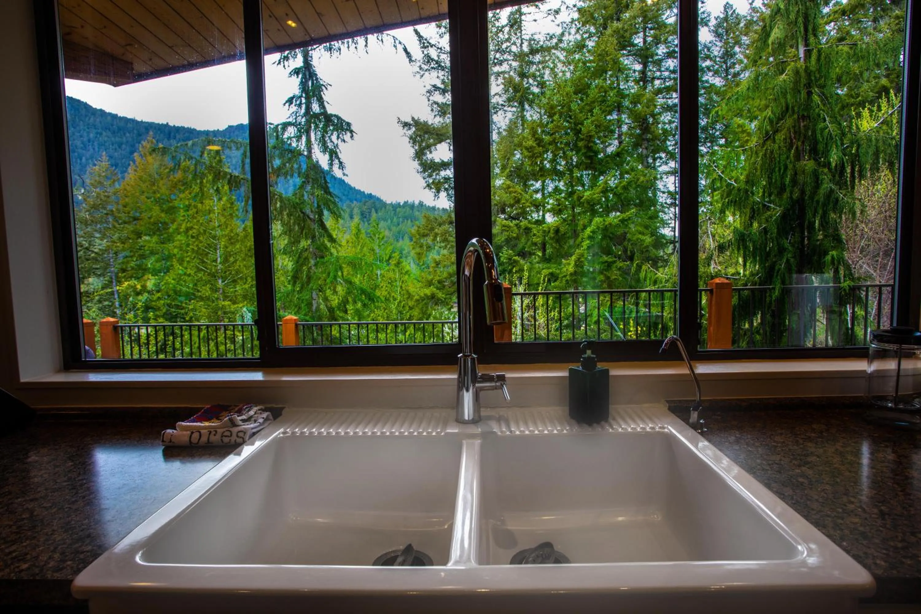 Kitchen or kitchenette in The Perch at Moon Dance